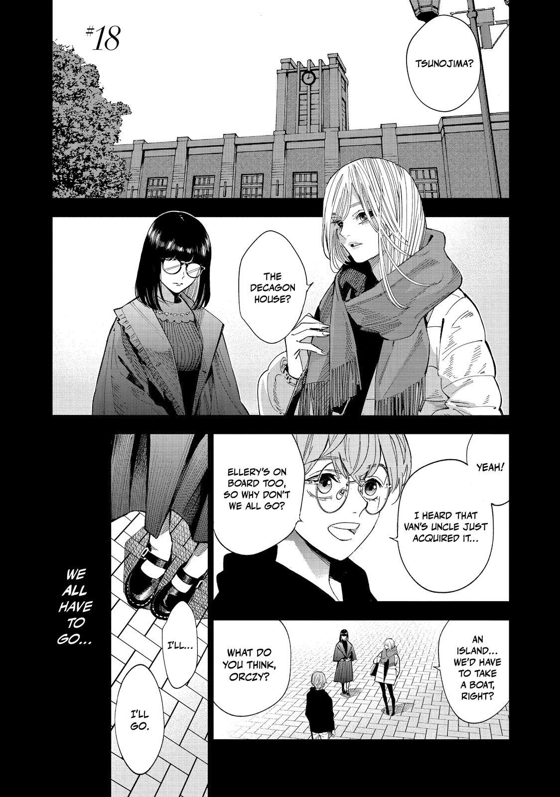 Read The Decagon House Murders Manga Online