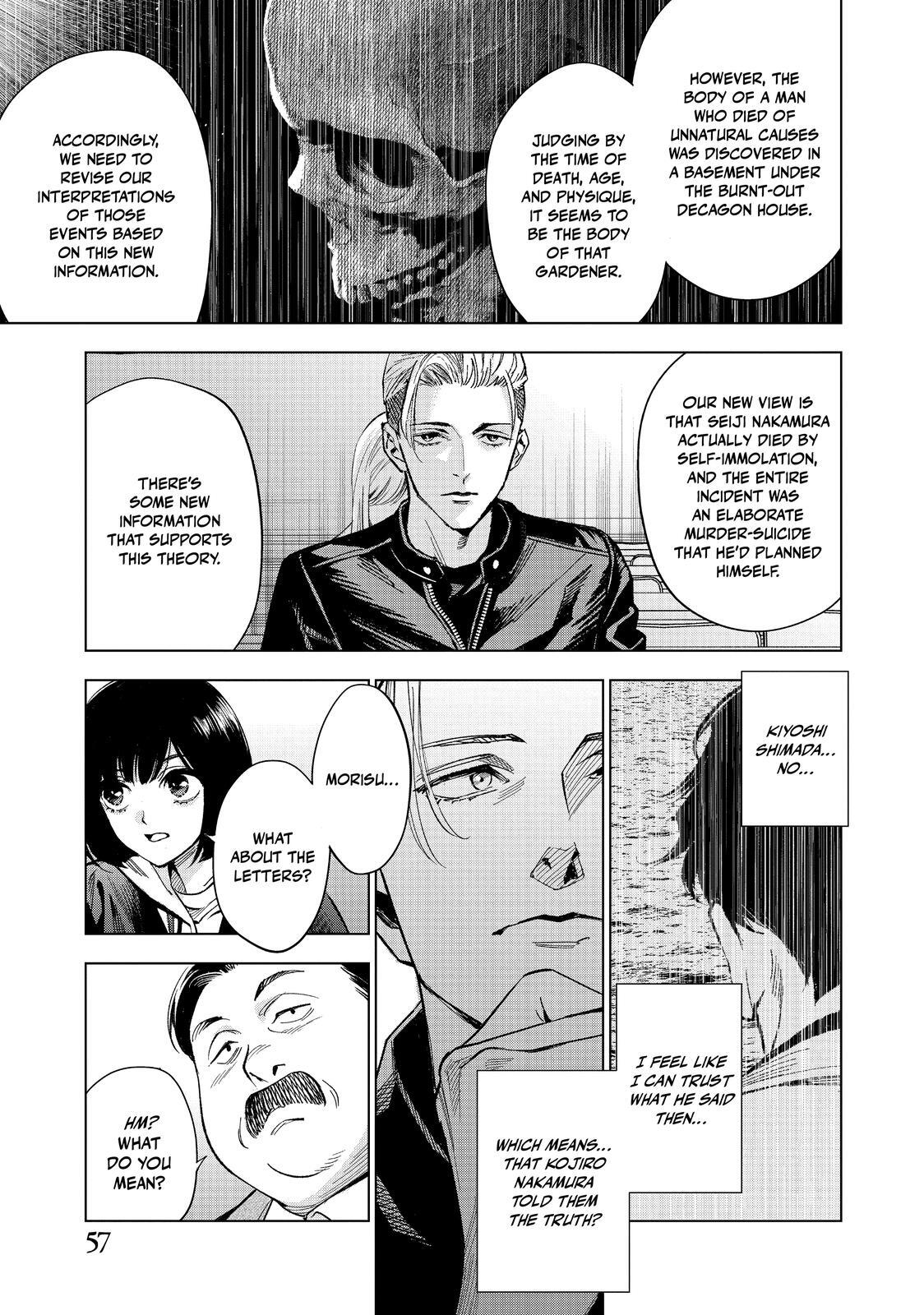 Read The Decagon House Murders Manga Online