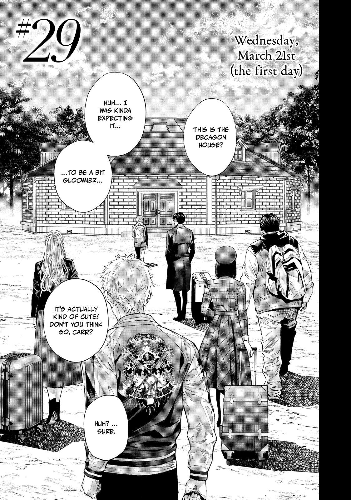 Read The Decagon House Murders Manga Online