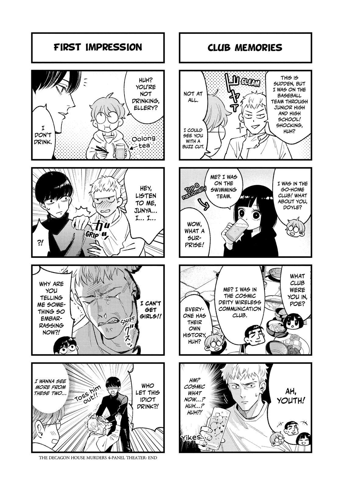 Read The Decagon House Murders Manga Online