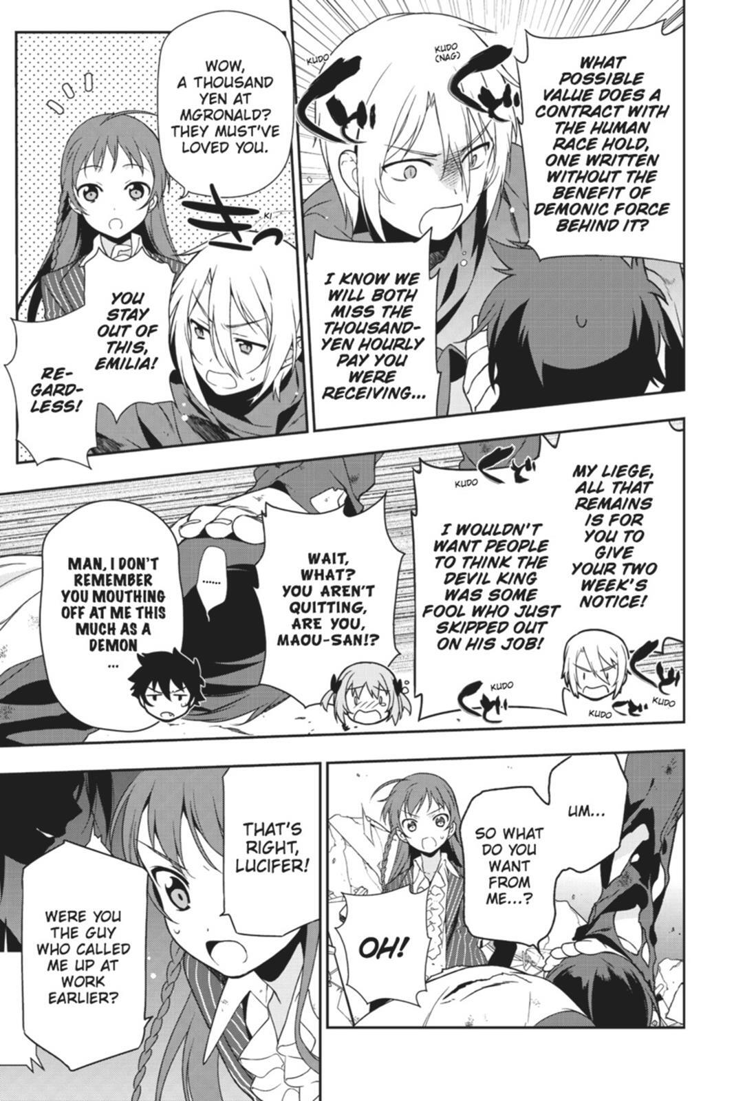 Read The Devil is a Part-Timer! Manga Online