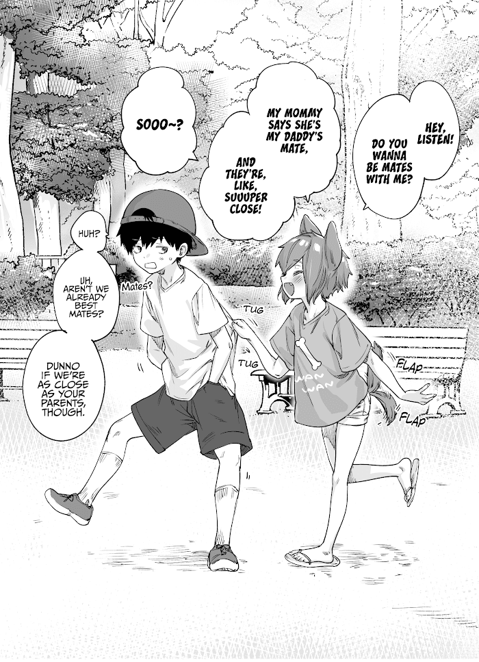 Read The Doggy Childhood Friend Constantly Trying to Make Me Her Mate Manga Online