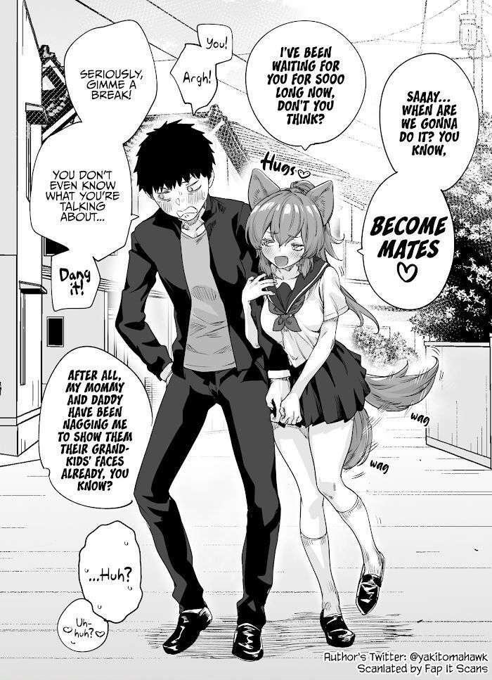 Read The Doggy Childhood Friend Constantly Trying to Make Me Her Mate Manga Online