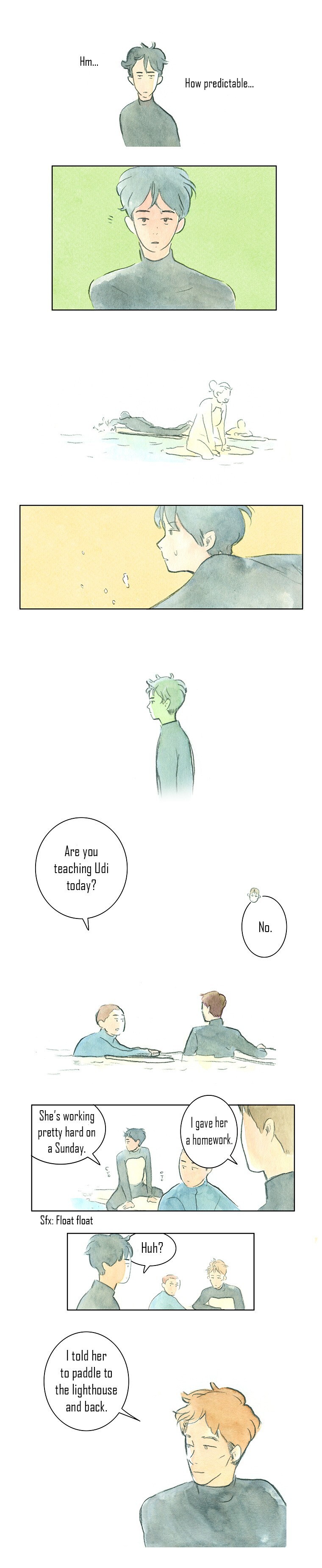 Read The Girl Who Walks the Waves Manga Online