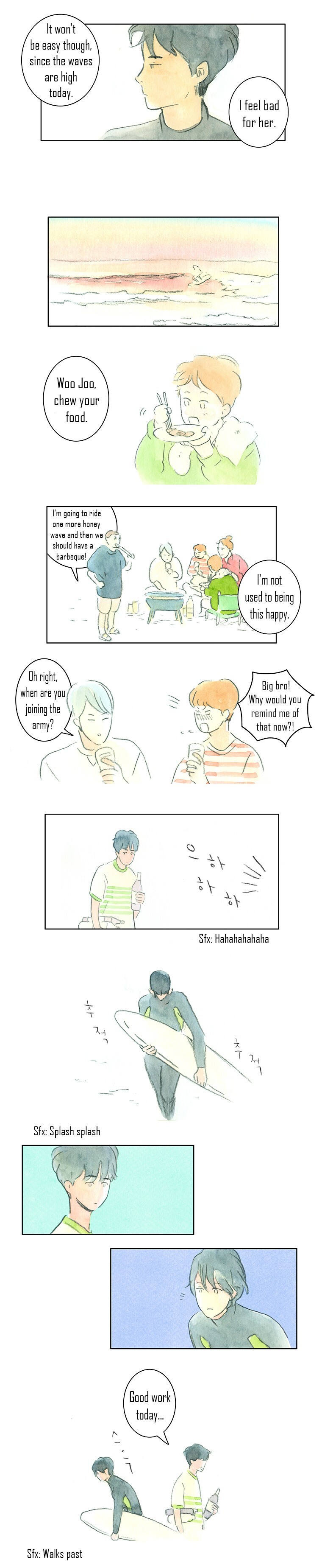 Read The Girl Who Walks the Waves Manga Online