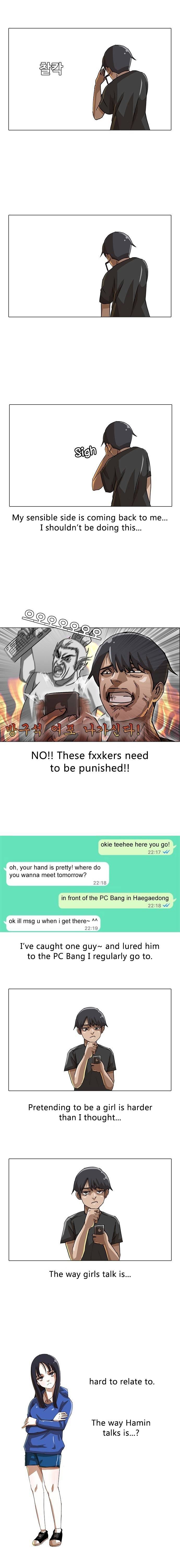 Read The Girl from Random Chatting Manga Online