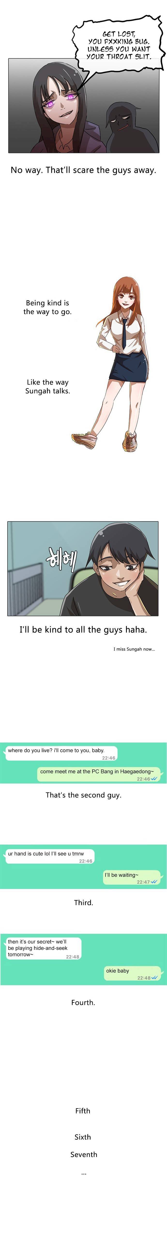 Read The Girl from Random Chatting Manga Online