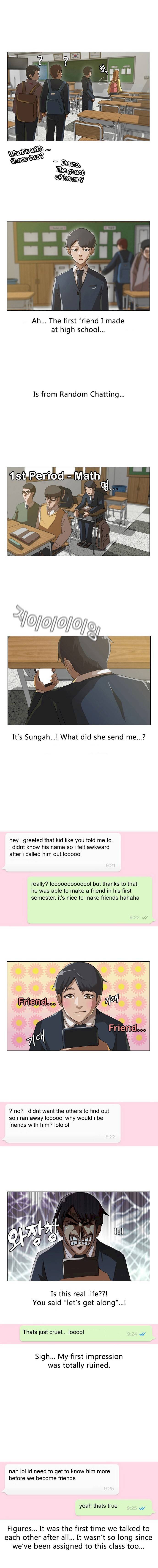 Read The Girl from Random Chatting Manga Online