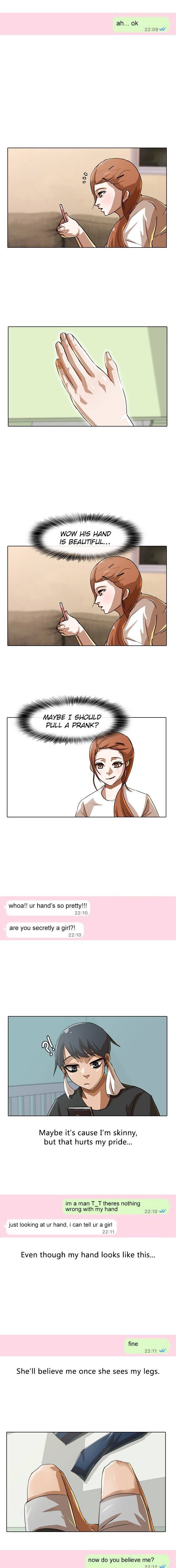 Read The Girl from Random Chatting Manga Online