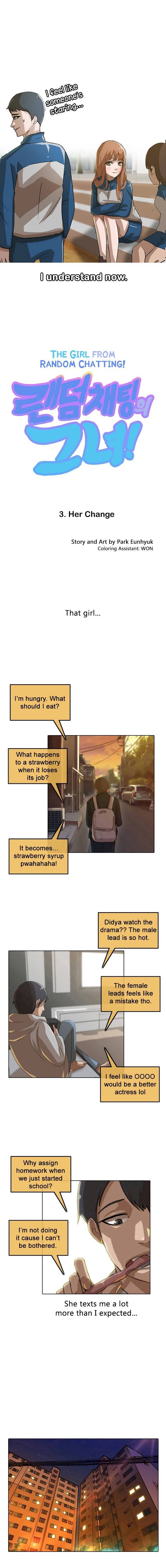 Read The Girl from Random Chatting Manga Online