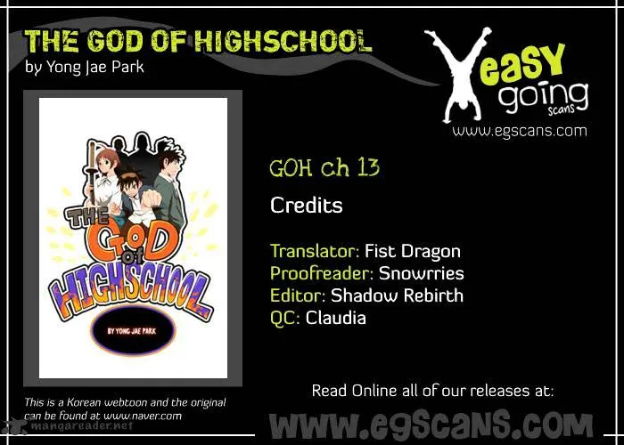 Read The God Of High School Manga Online