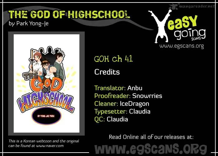 Read The God Of High School Manga Online