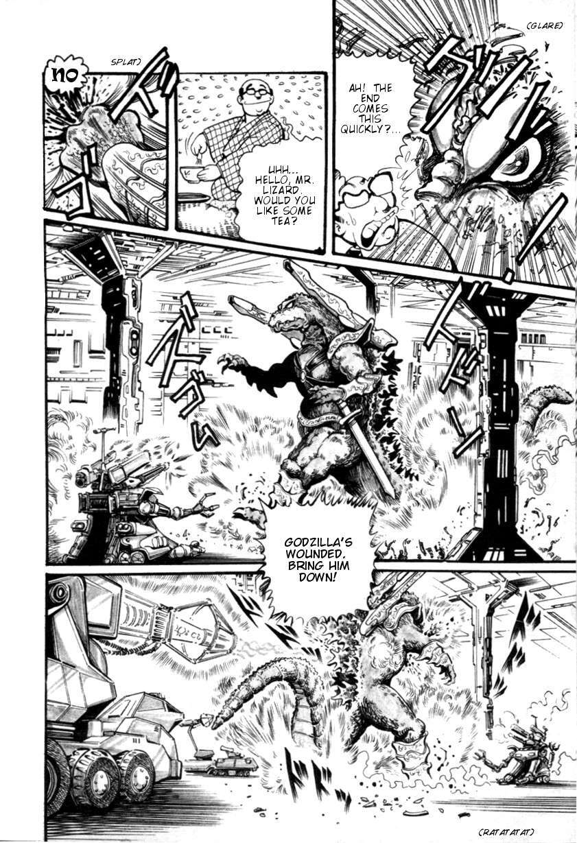 Read The Godzilla Comic Anthology Manga Online