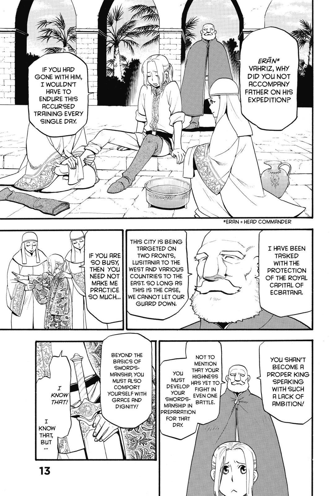 Read The Heroic Legend of Arslan Manga Online