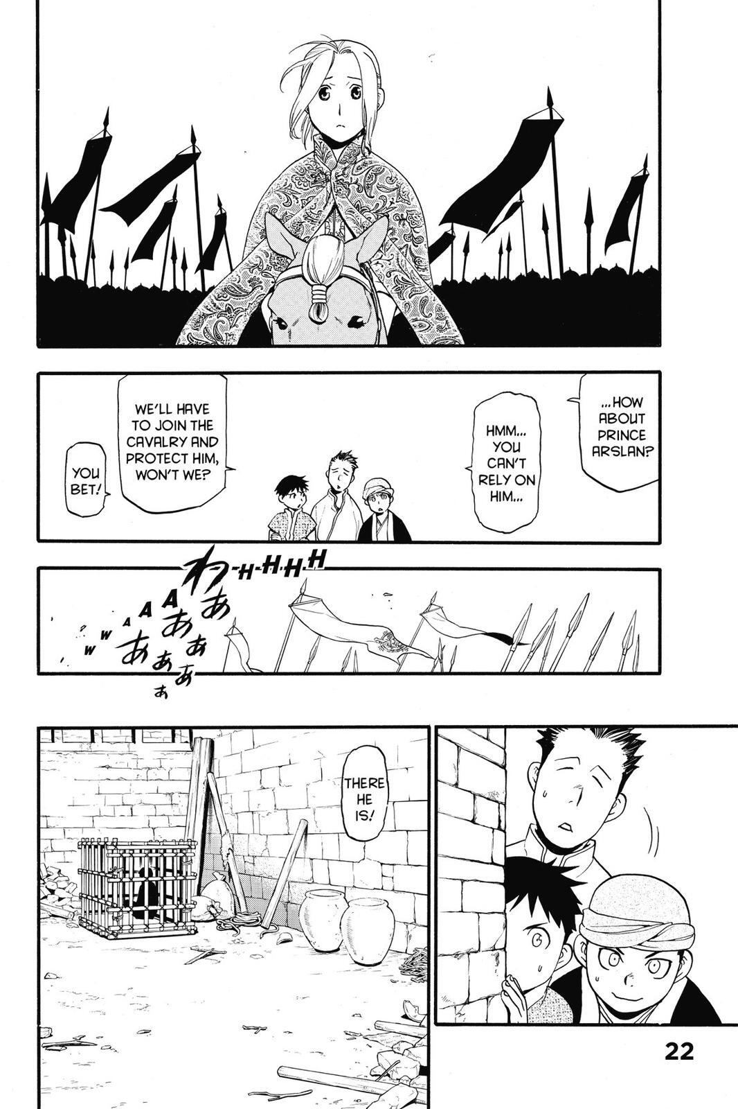 Read The Heroic Legend of Arslan Manga Online