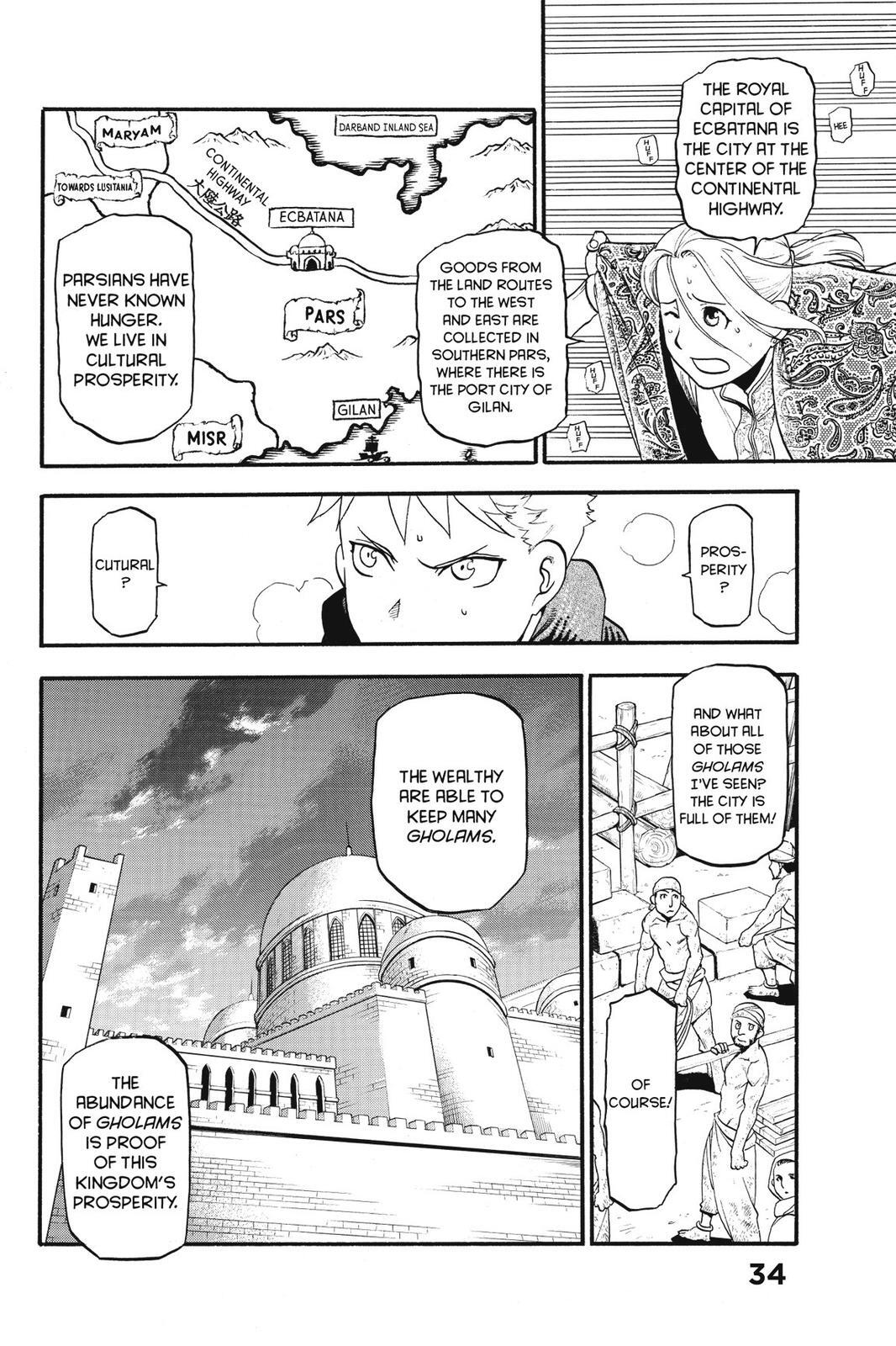 Read The Heroic Legend of Arslan Manga Online