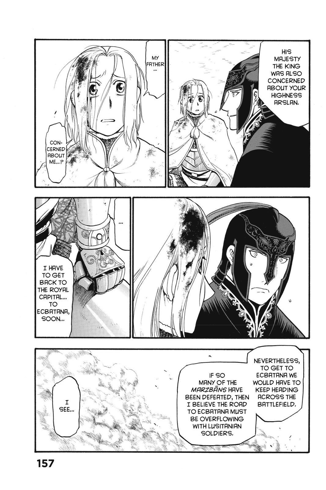 Read The Heroic Legend of Arslan Manga Online