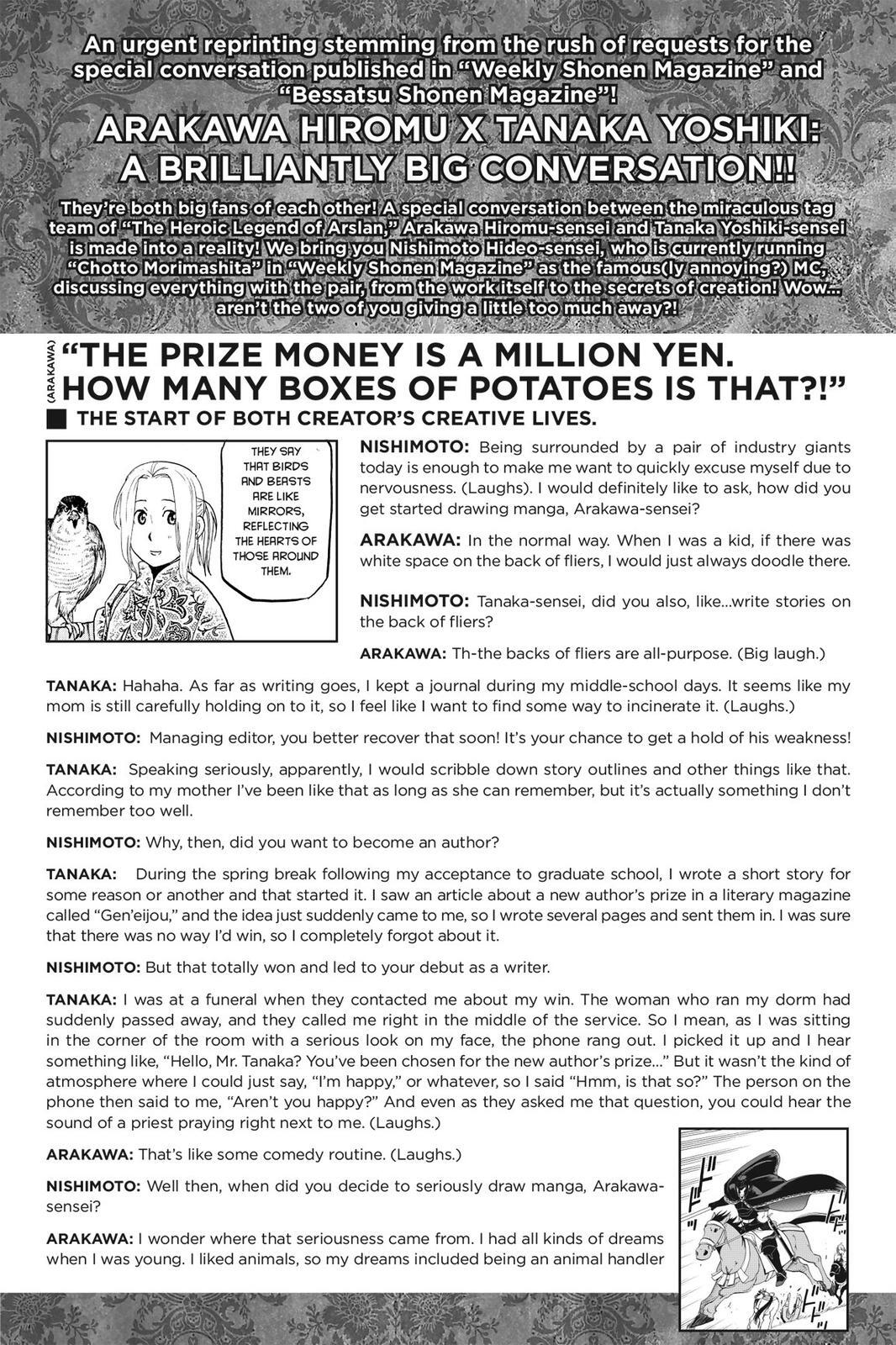 Read The Heroic Legend of Arslan Manga Online