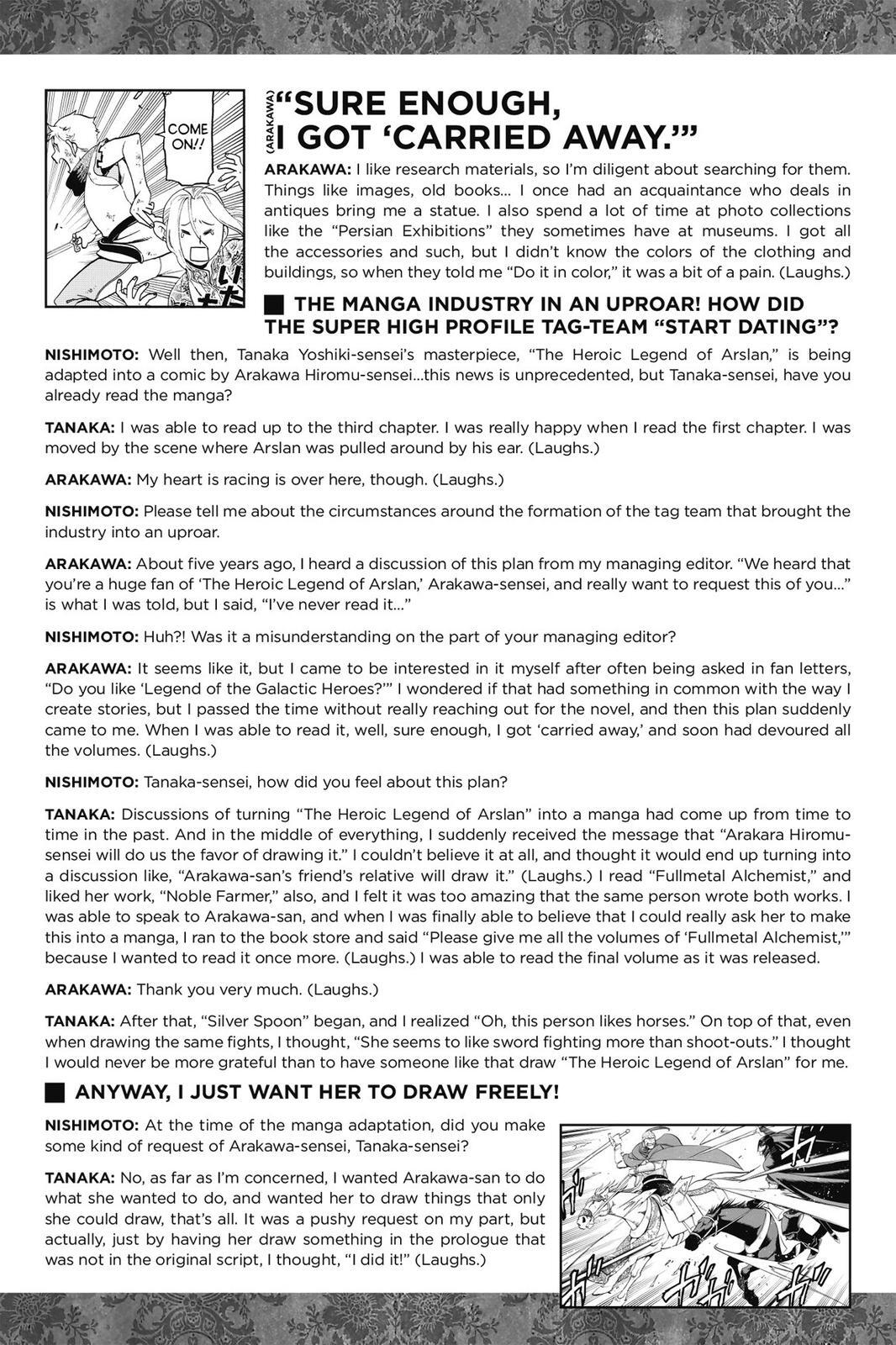 Read The Heroic Legend of Arslan Manga Online