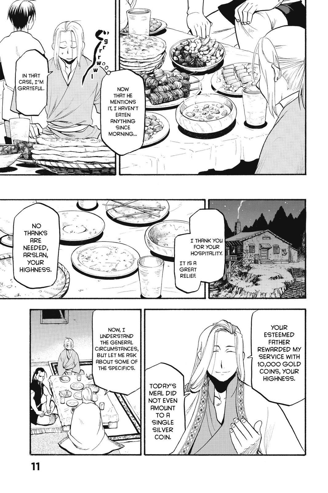Read The Heroic Legend of Arslan Manga Online