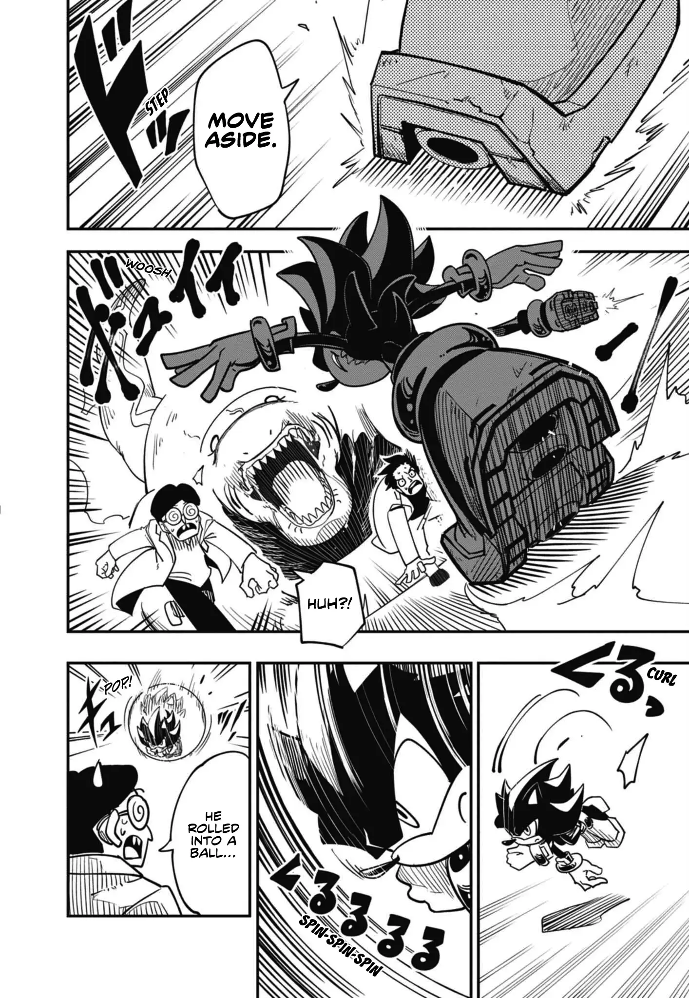 Read The Jet Black Hedgehog- Shadow the Hedgehog Manga Online