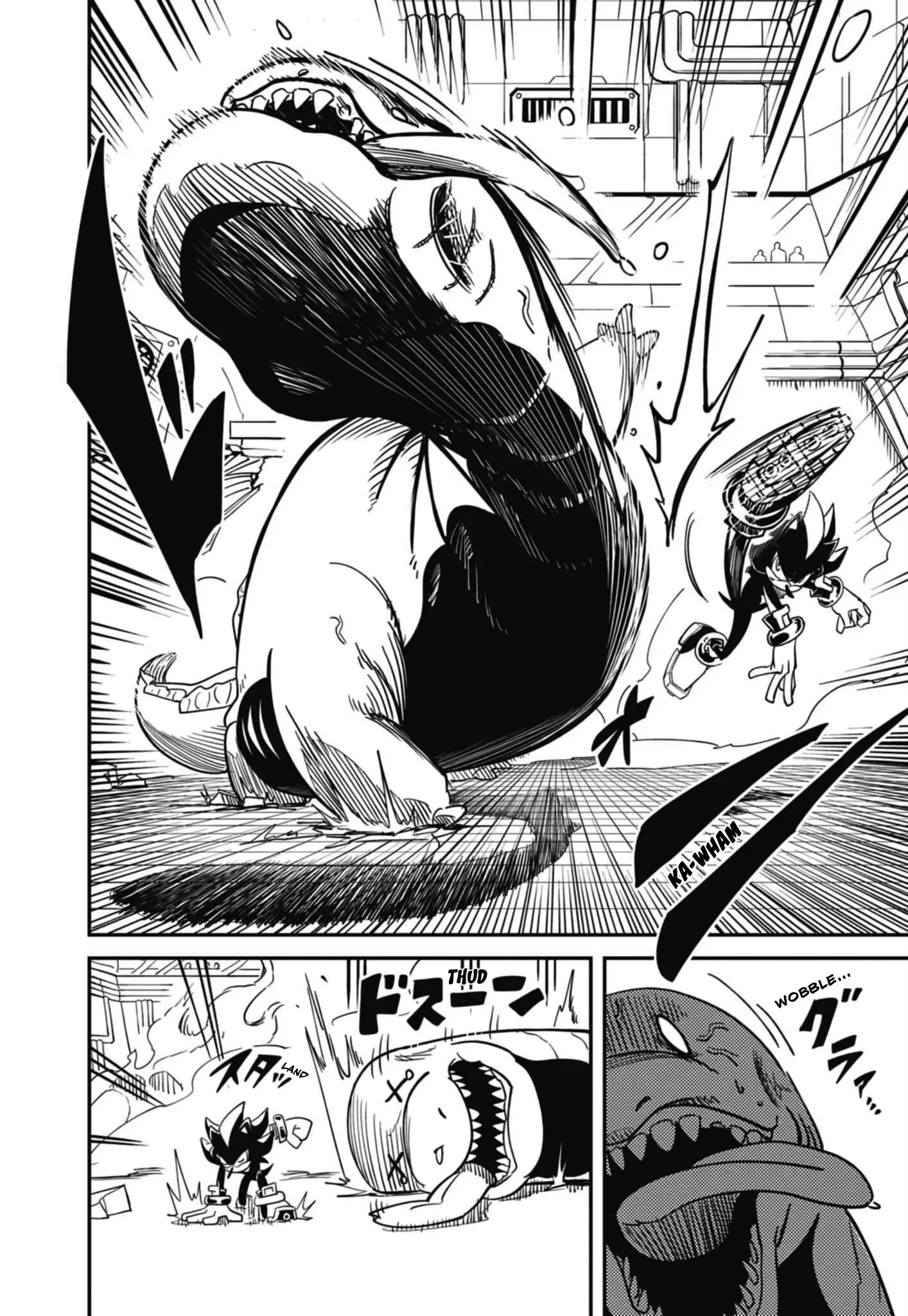 Read The Jet Black Hedgehog- Shadow the Hedgehog Manga Online