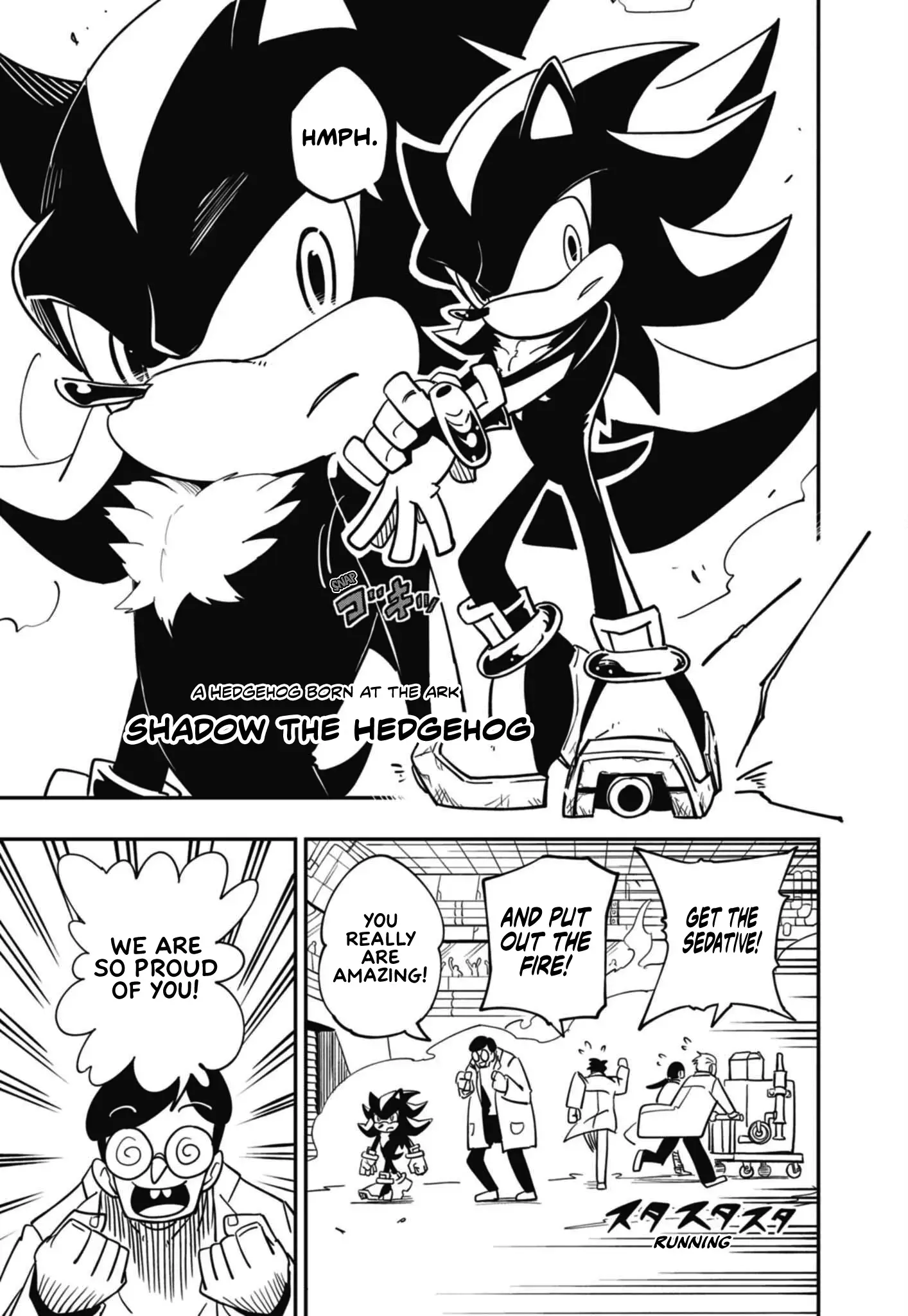 Read The Jet Black Hedgehog- Shadow the Hedgehog Manga Online