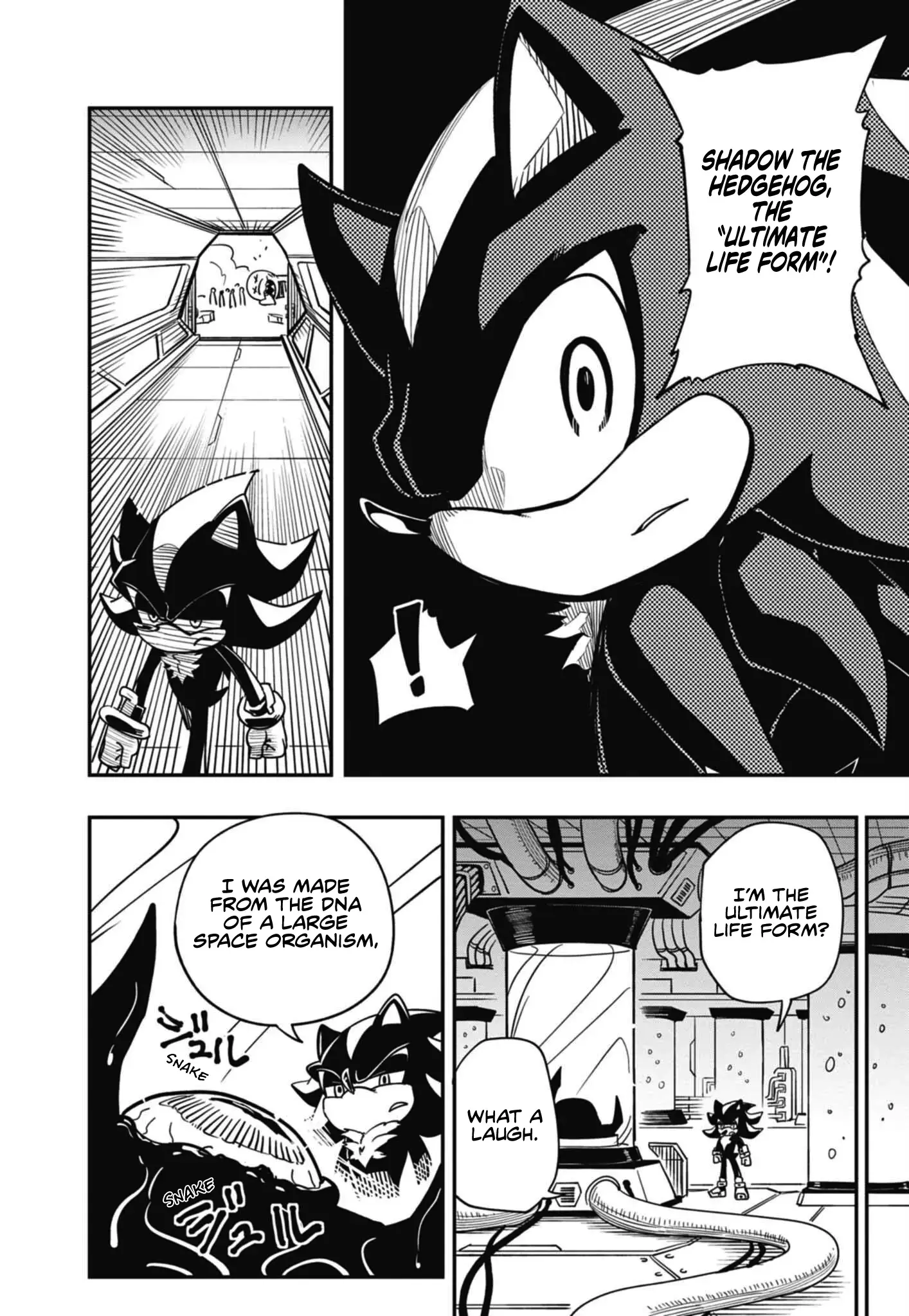 Read The Jet Black Hedgehog- Shadow the Hedgehog Manga Online