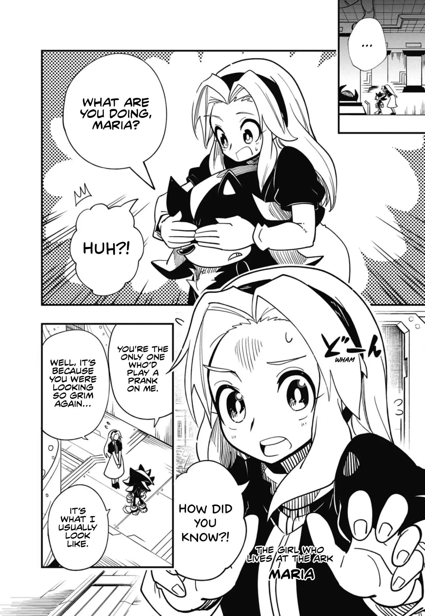 Read The Jet Black Hedgehog- Shadow the Hedgehog Manga Online