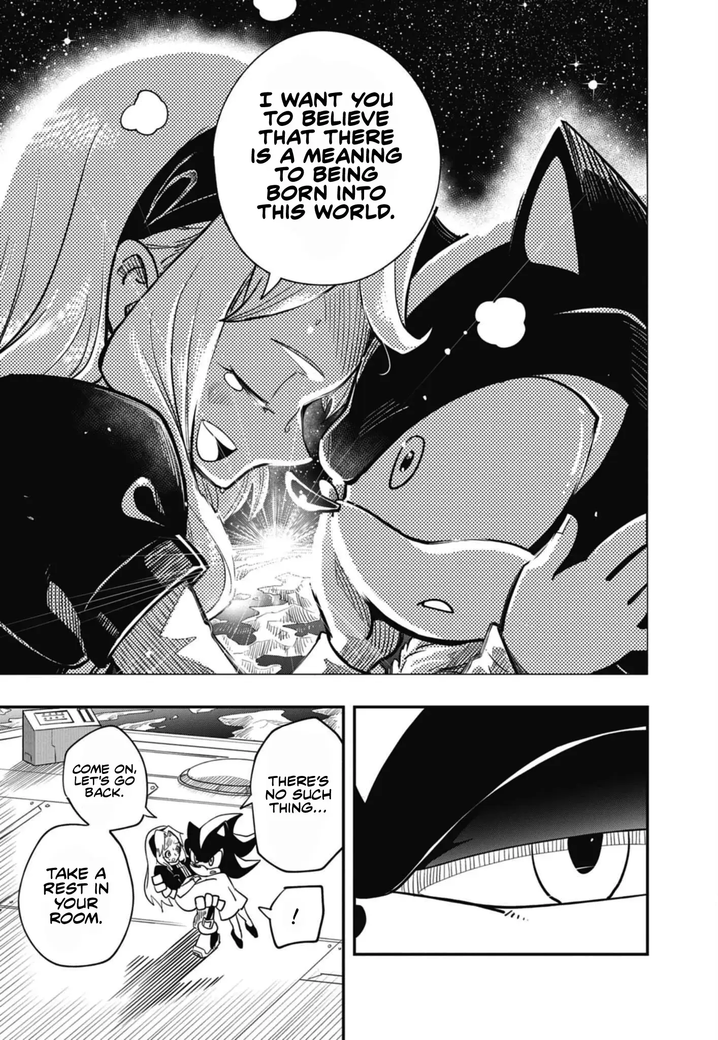 Read The Jet Black Hedgehog- Shadow the Hedgehog Manga Online