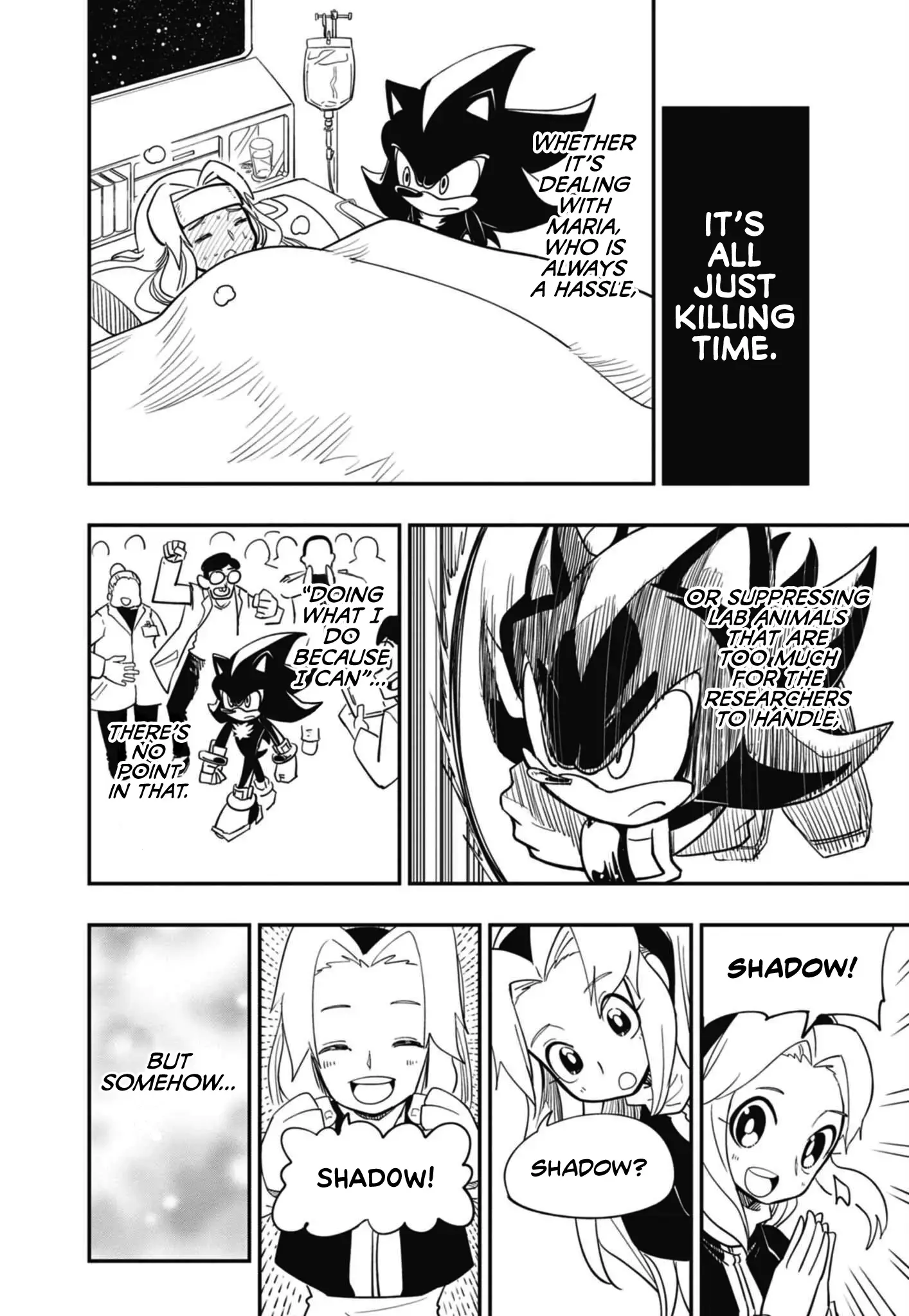 Read The Jet Black Hedgehog- Shadow the Hedgehog Manga Online