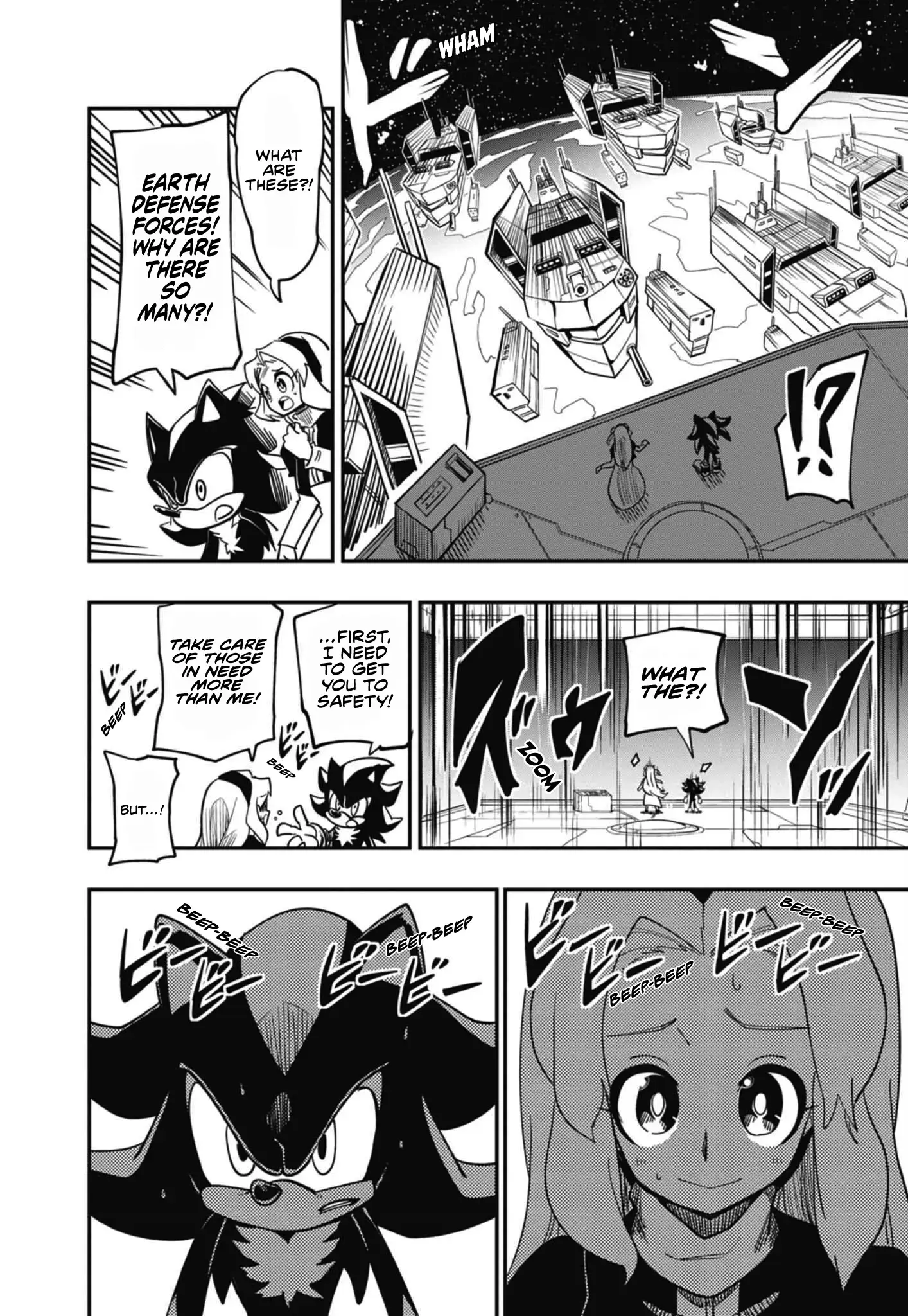 Read The Jet Black Hedgehog- Shadow the Hedgehog Manga Online