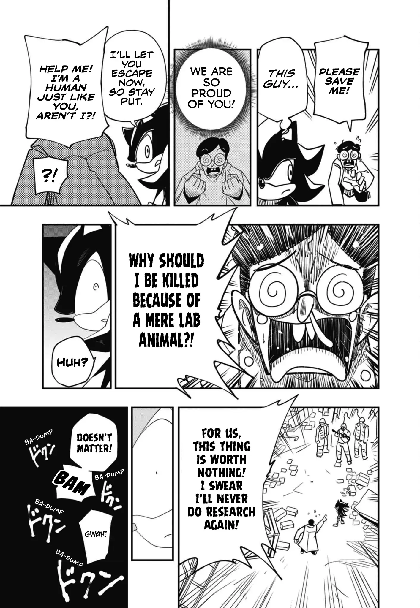 Read The Jet Black Hedgehog- Shadow the Hedgehog Manga Online