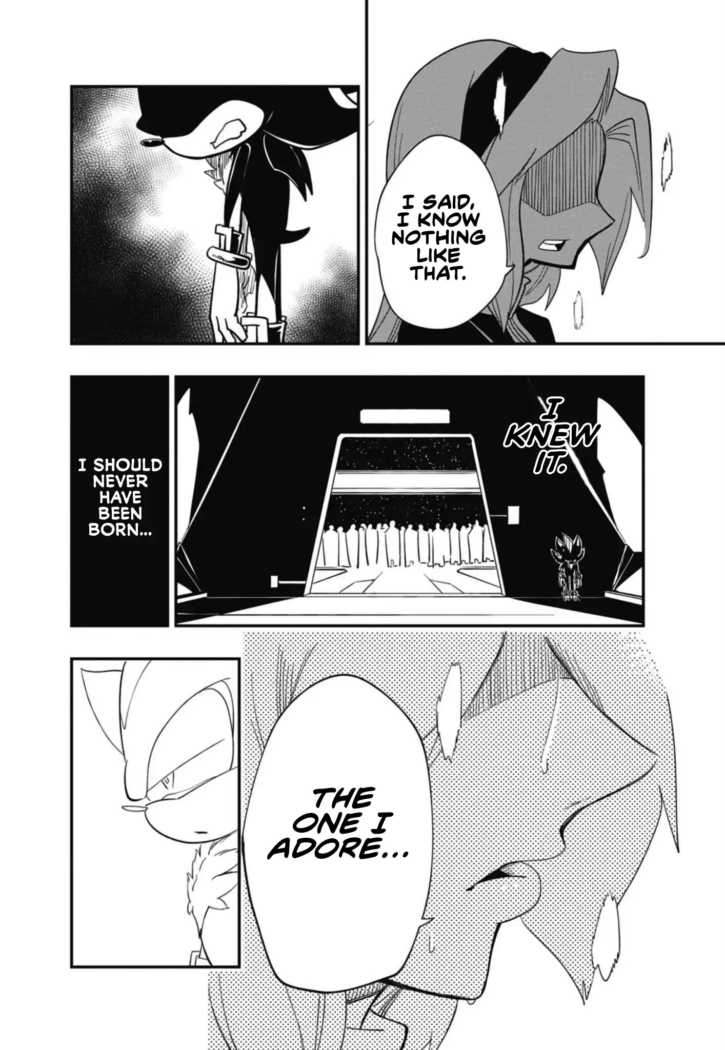 Read The Jet Black Hedgehog- Shadow the Hedgehog Manga Online