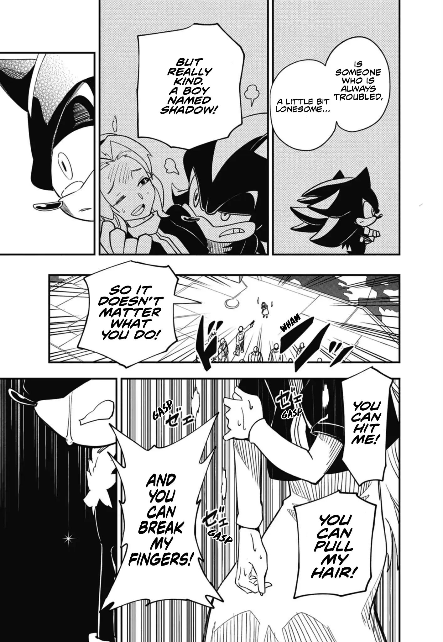 Read The Jet Black Hedgehog- Shadow the Hedgehog Manga Online