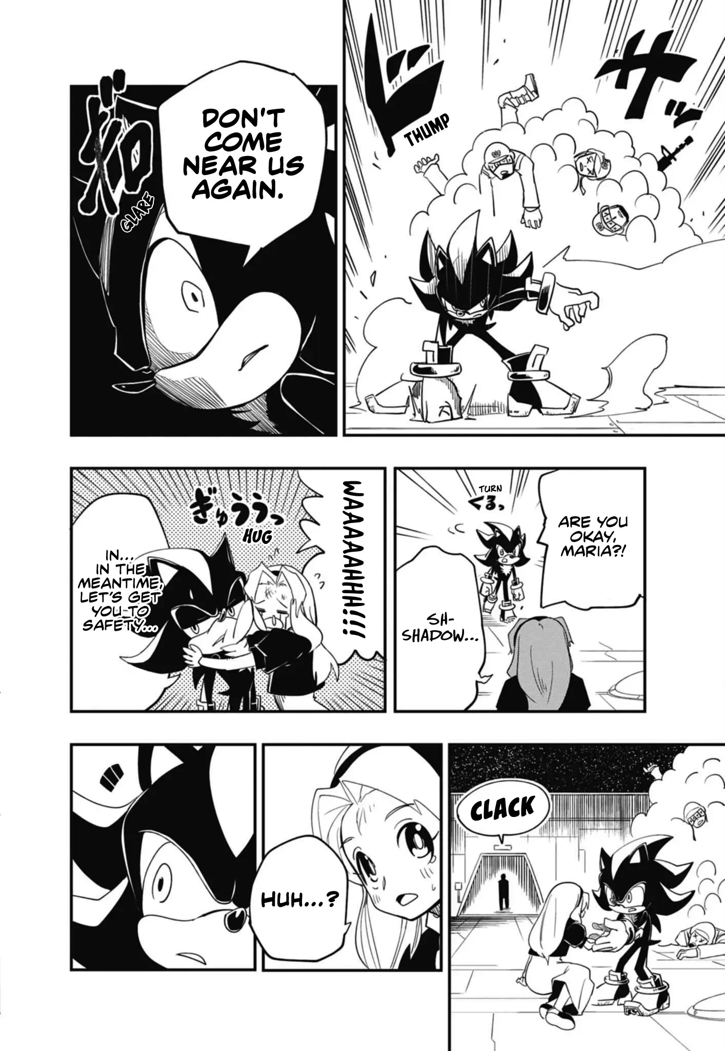 Read The Jet Black Hedgehog- Shadow the Hedgehog Manga Online