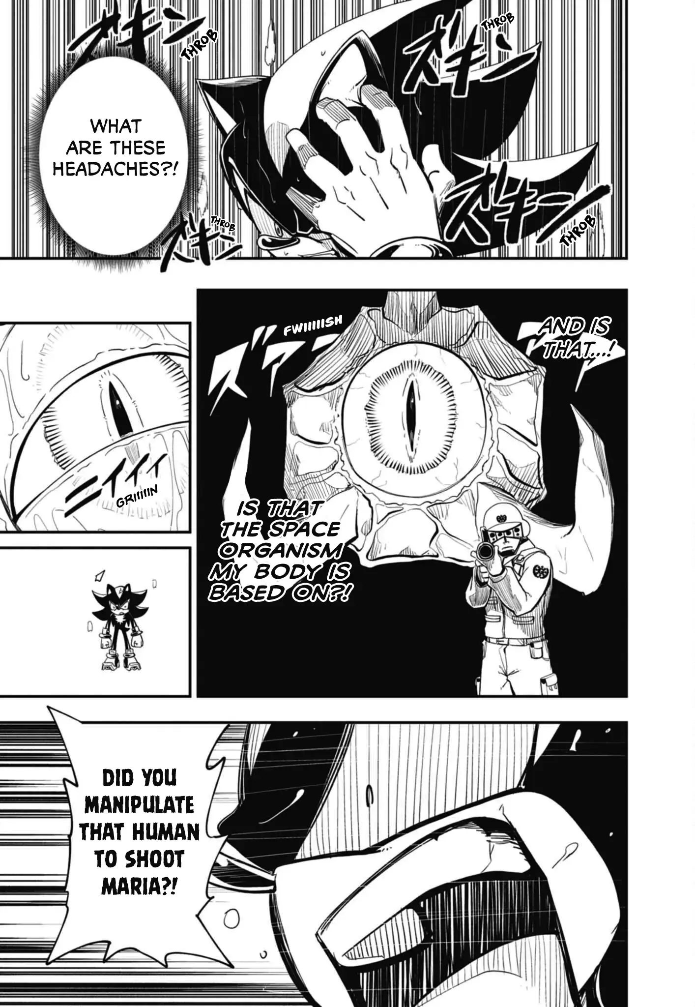 Read The Jet Black Hedgehog- Shadow the Hedgehog Manga Online