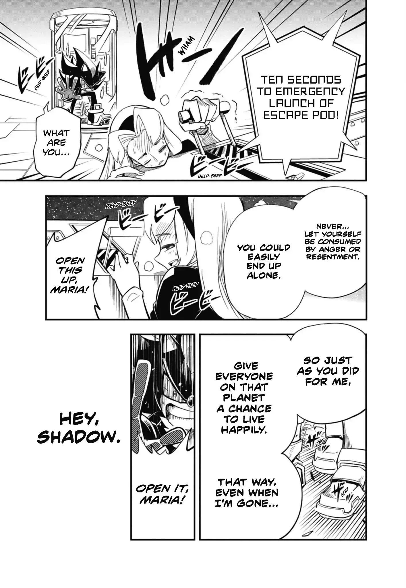 Read The Jet Black Hedgehog- Shadow the Hedgehog Manga Online