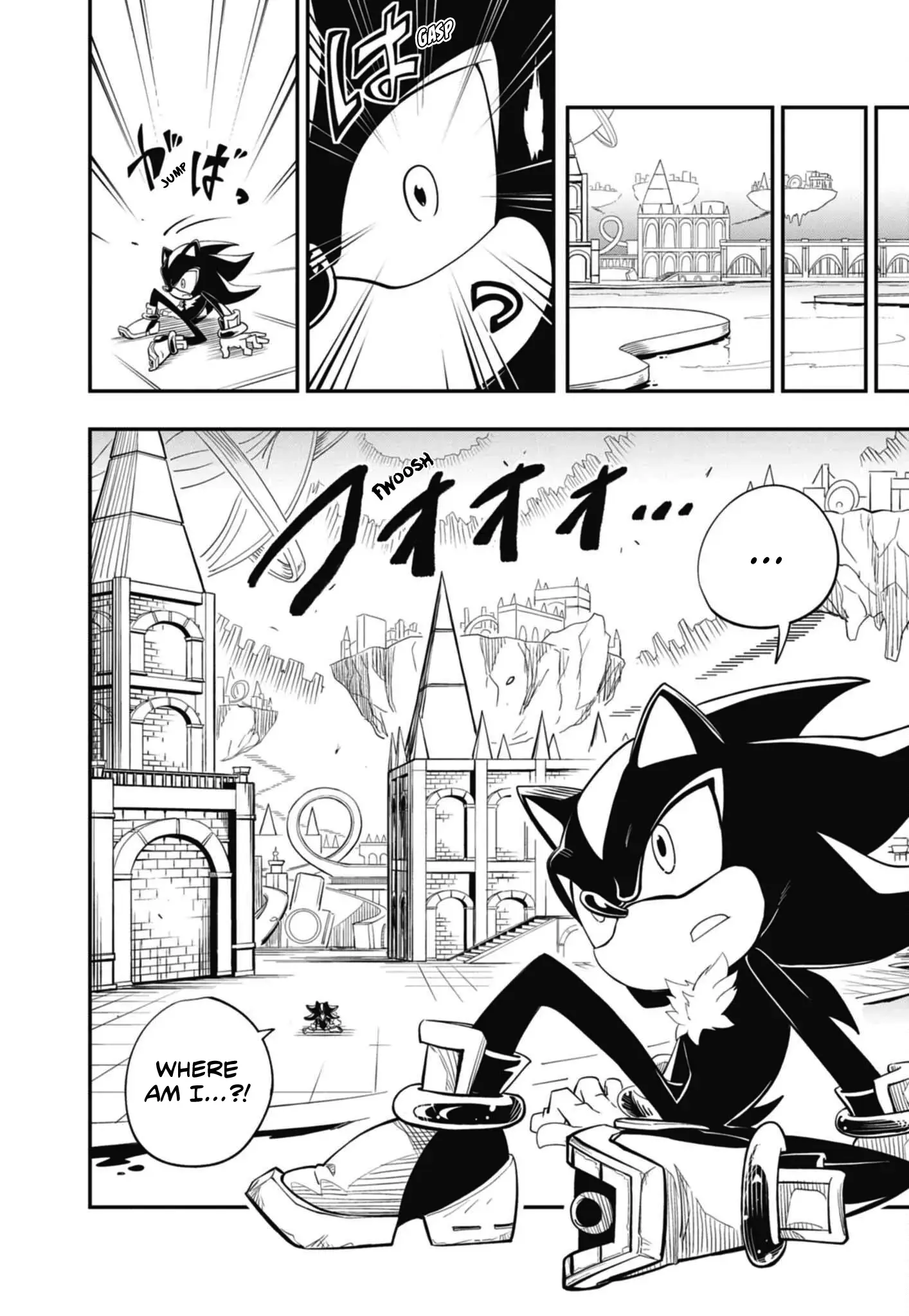 Read The Jet Black Hedgehog- Shadow the Hedgehog Manga Online