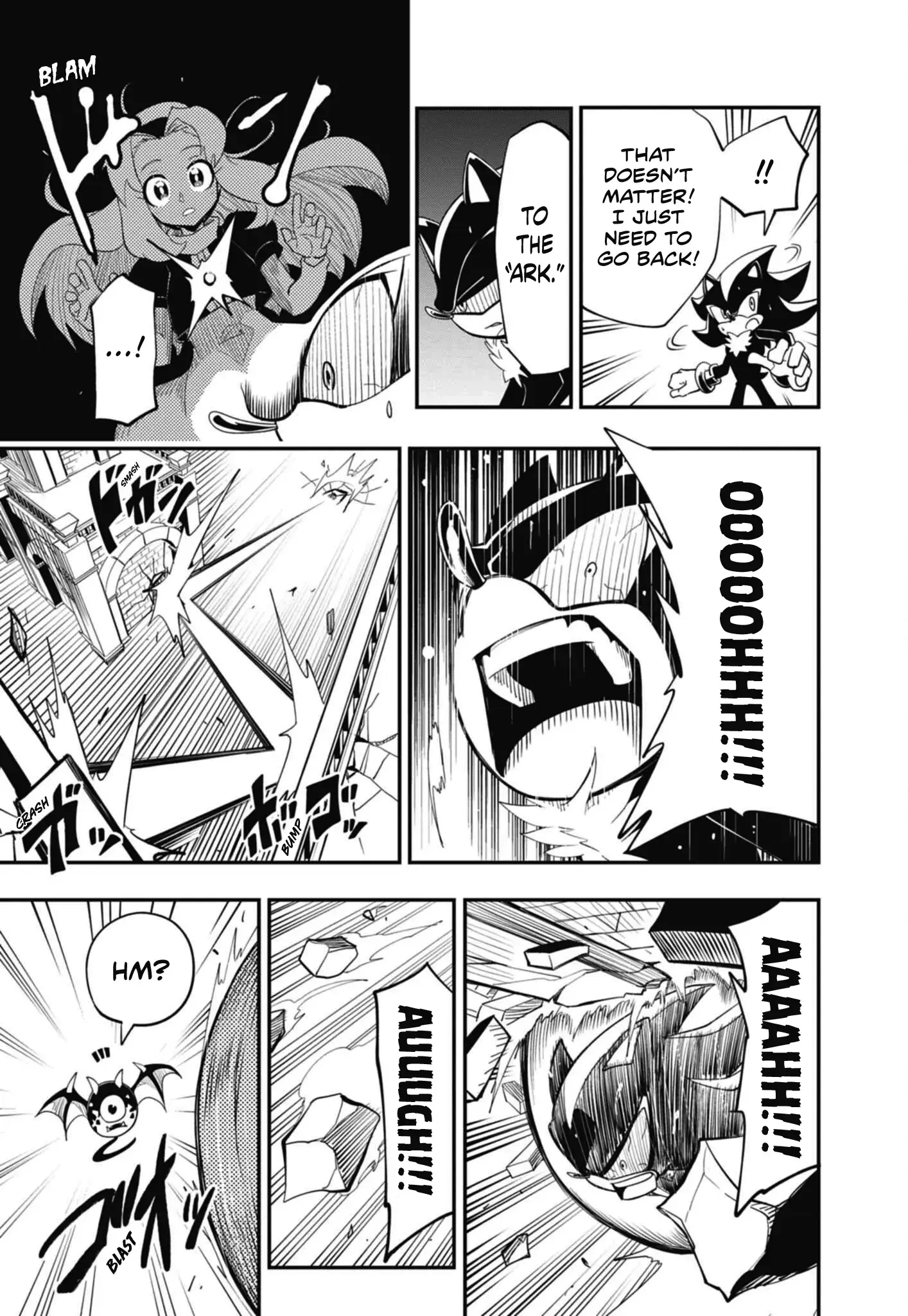 Read The Jet Black Hedgehog- Shadow the Hedgehog Manga Online