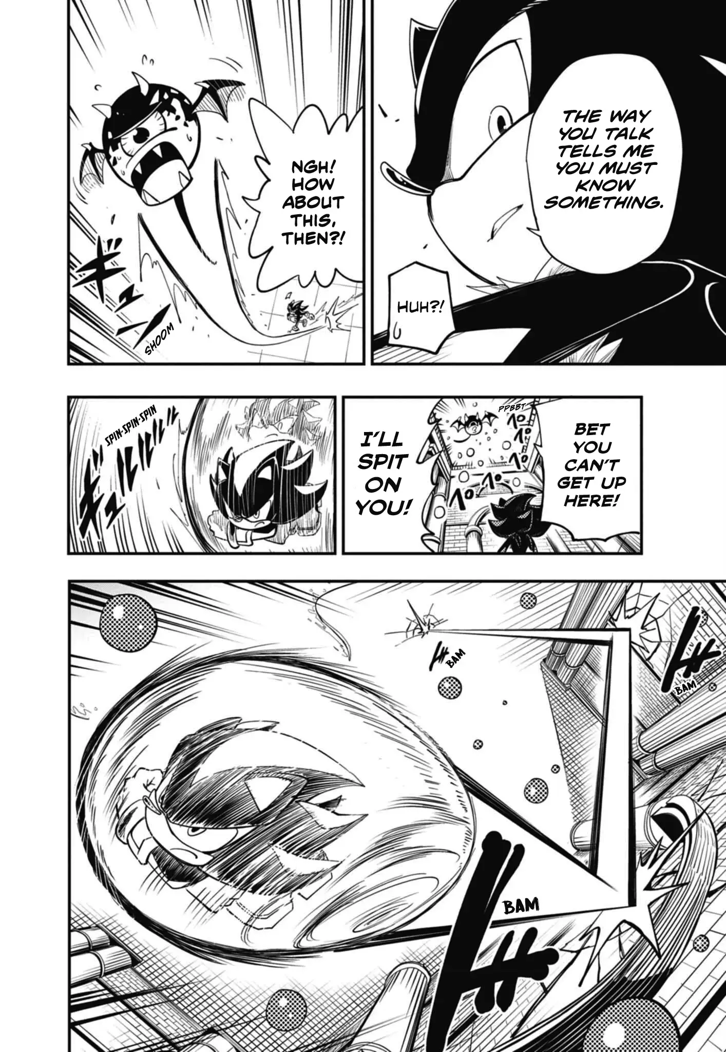 Read The Jet Black Hedgehog- Shadow the Hedgehog Manga Online