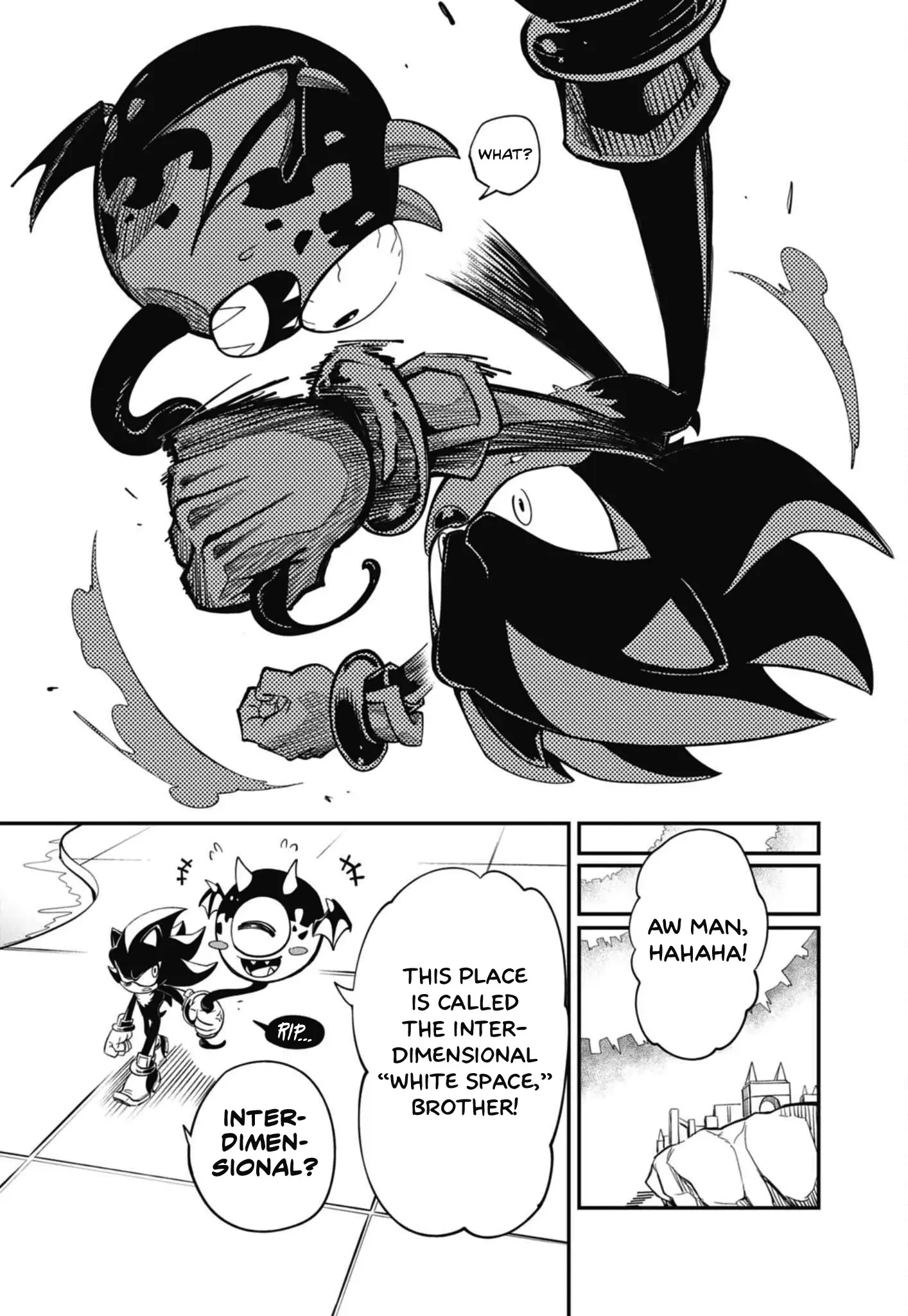 Read The Jet Black Hedgehog- Shadow the Hedgehog Manga Online