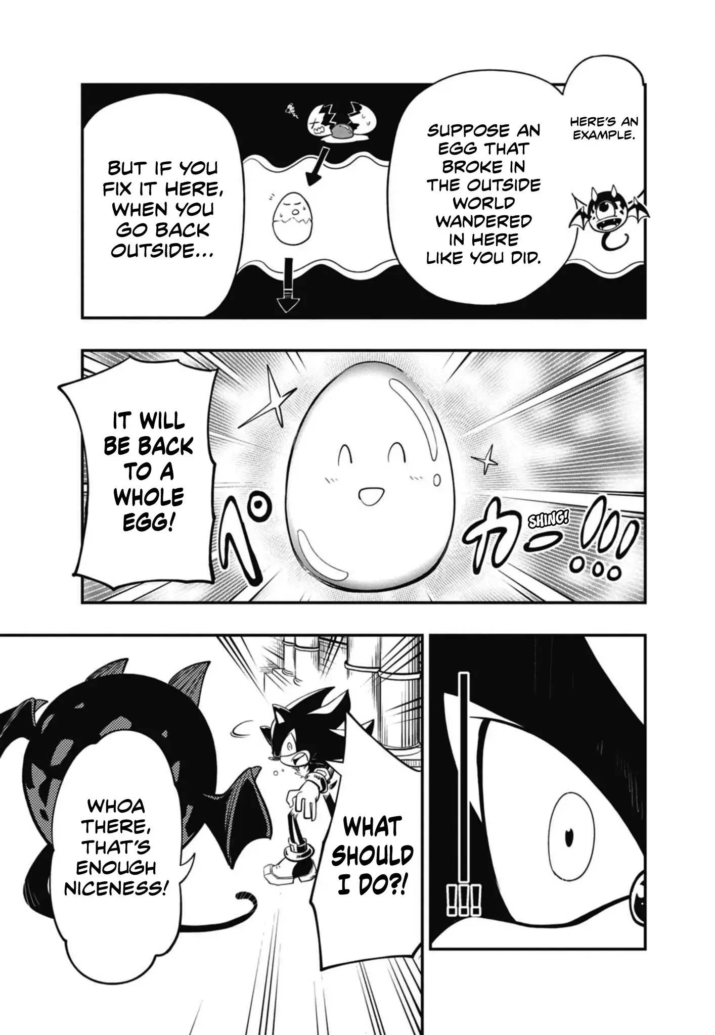 Read The Jet Black Hedgehog- Shadow the Hedgehog Manga Online