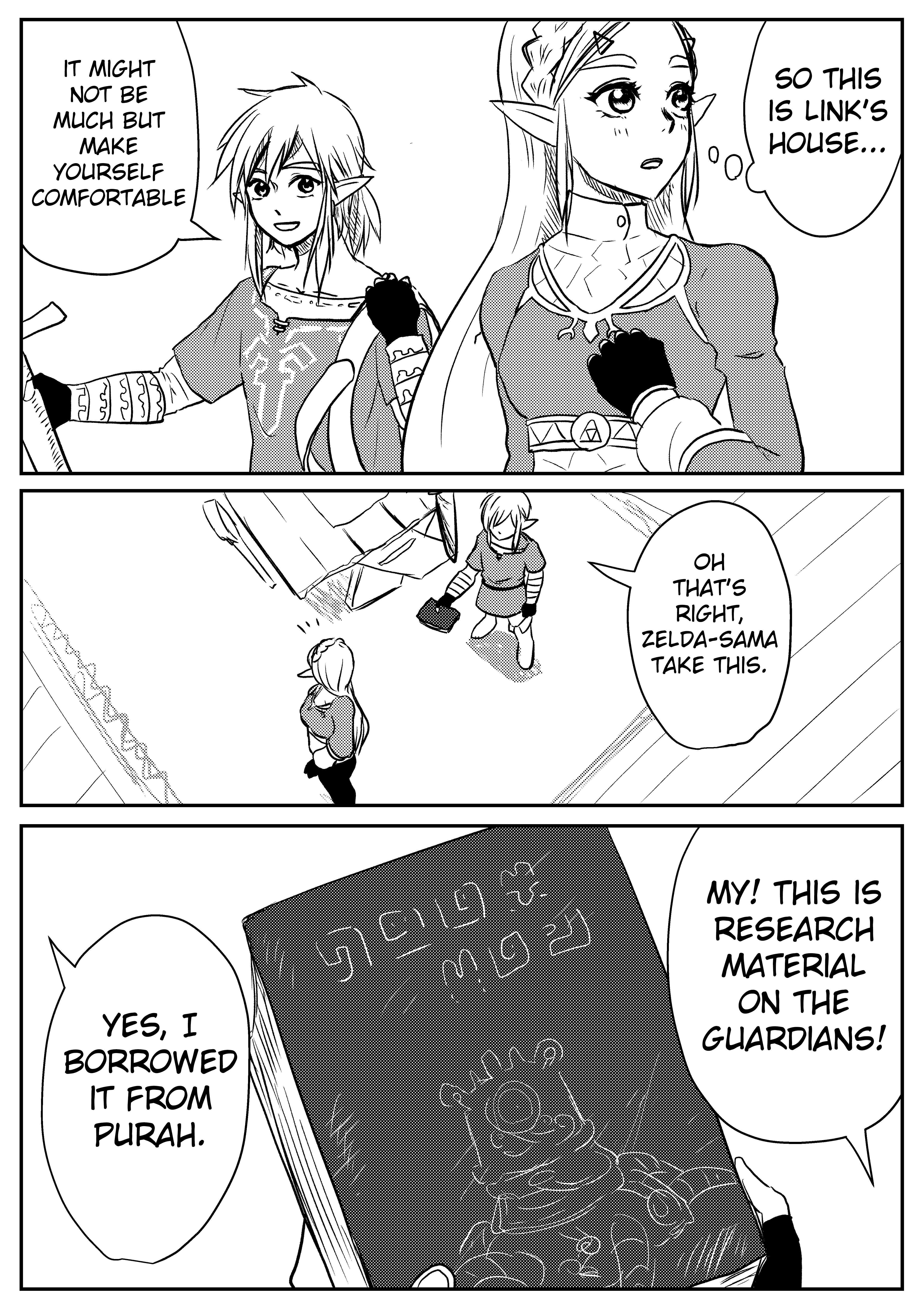 Read The Legend of Zelda- Breath of The Wild - A Hateno Village Story (Doujinshi) Manga Online