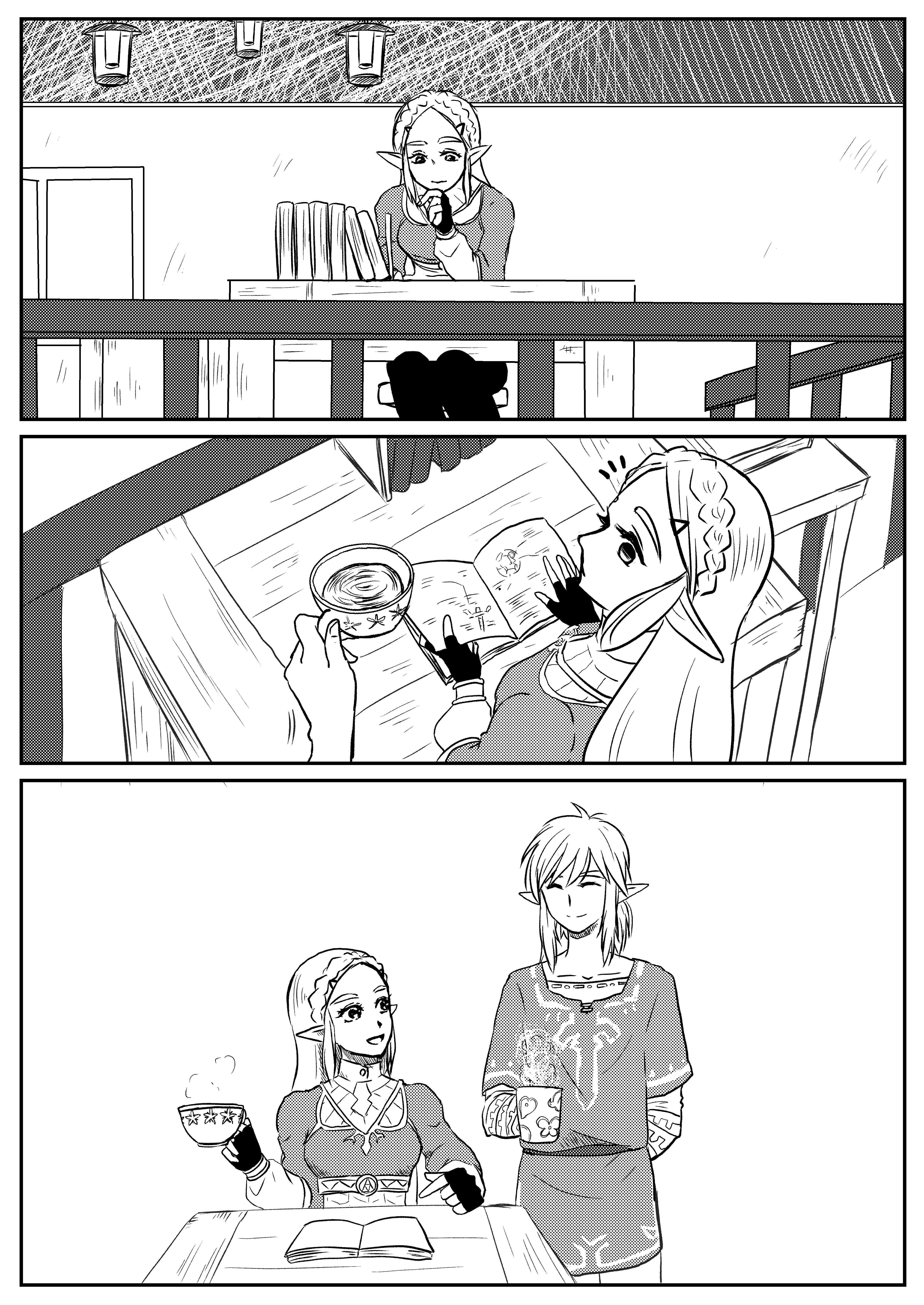 Read The Legend of Zelda- Breath of The Wild - A Hateno Village Story (Doujinshi) Manga Online