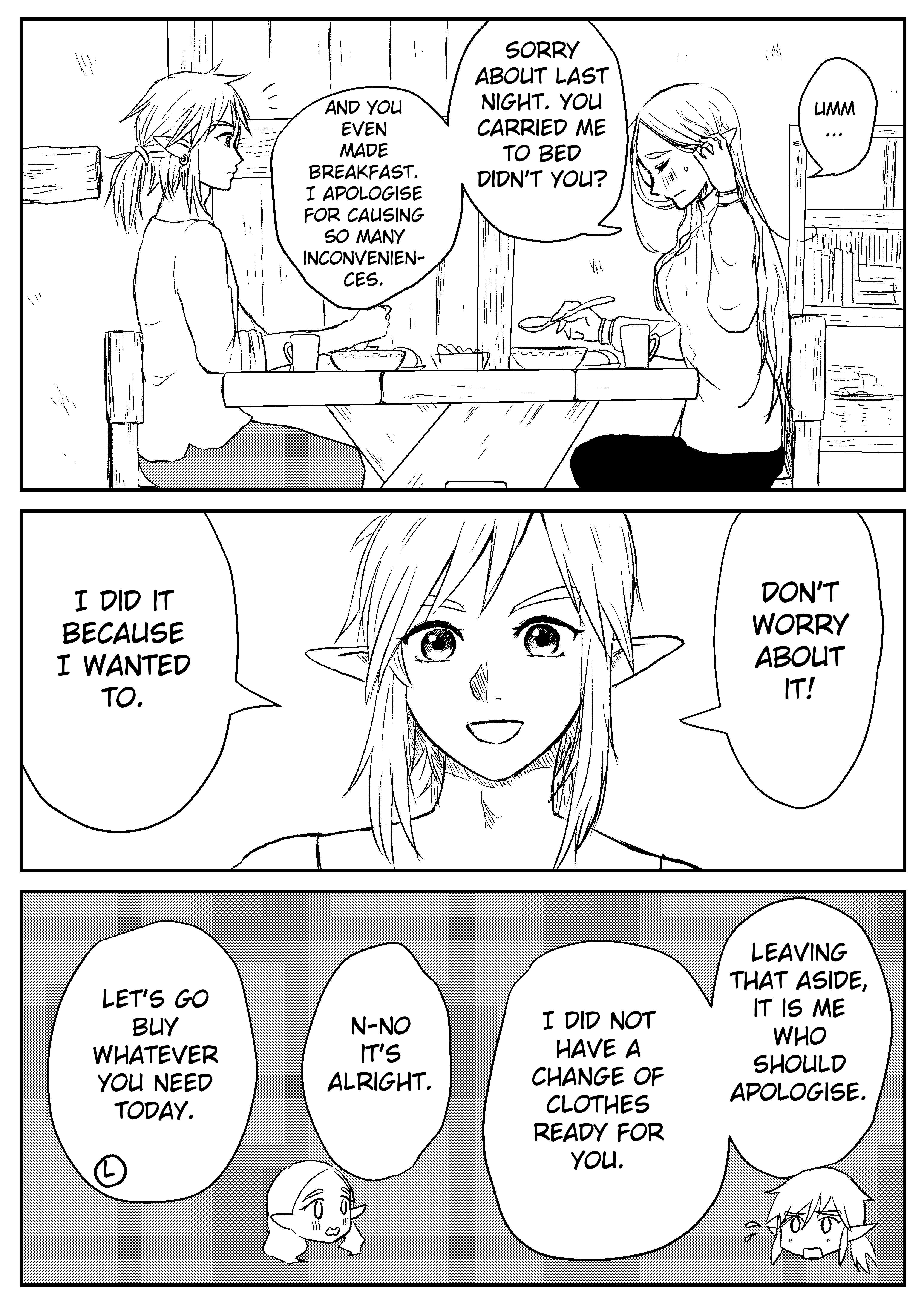 Read The Legend of Zelda- Breath of The Wild - A Hateno Village Story (Doujinshi) Manga Online