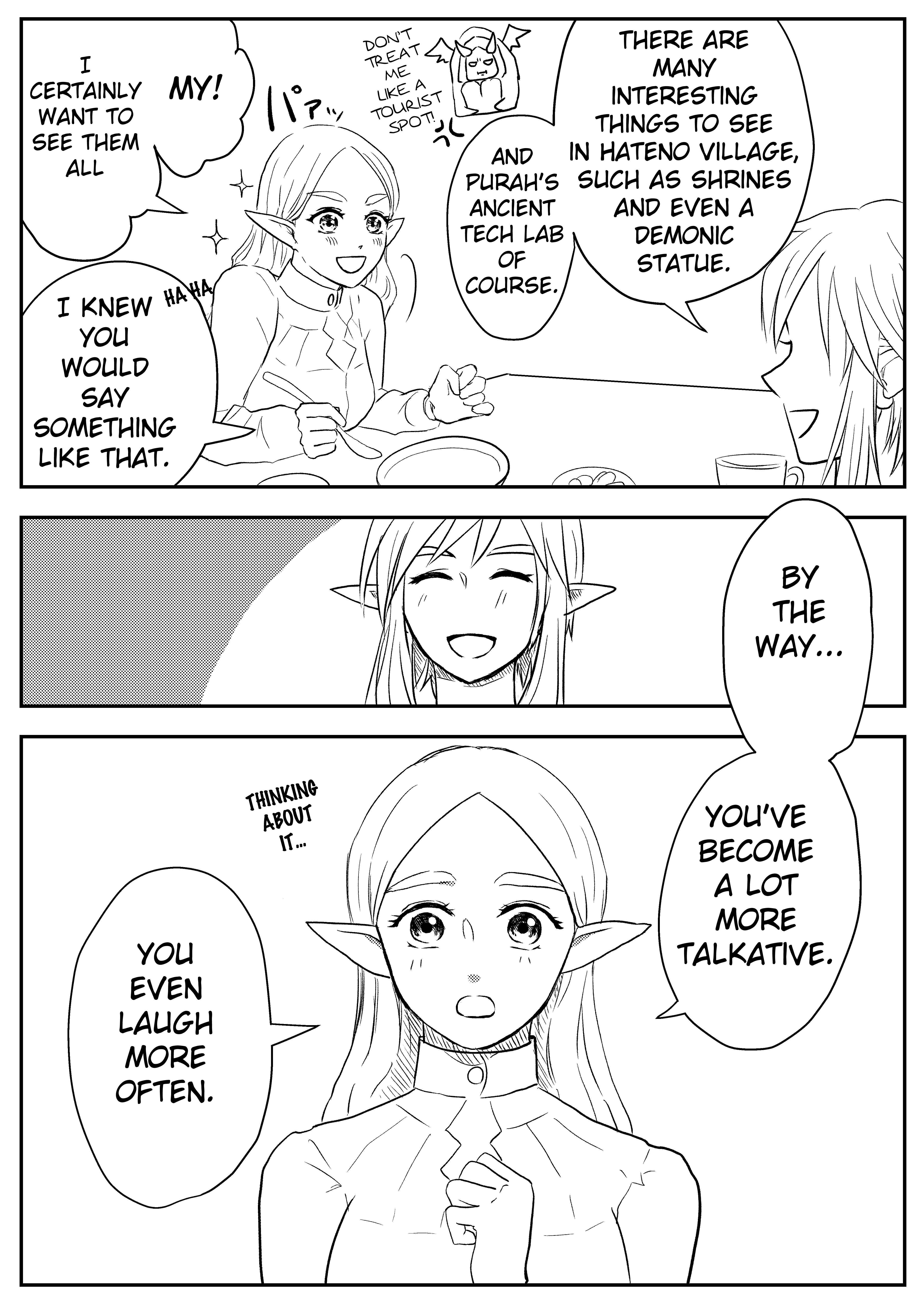 Read The Legend of Zelda- Breath of The Wild - A Hateno Village Story (Doujinshi) Manga Online
