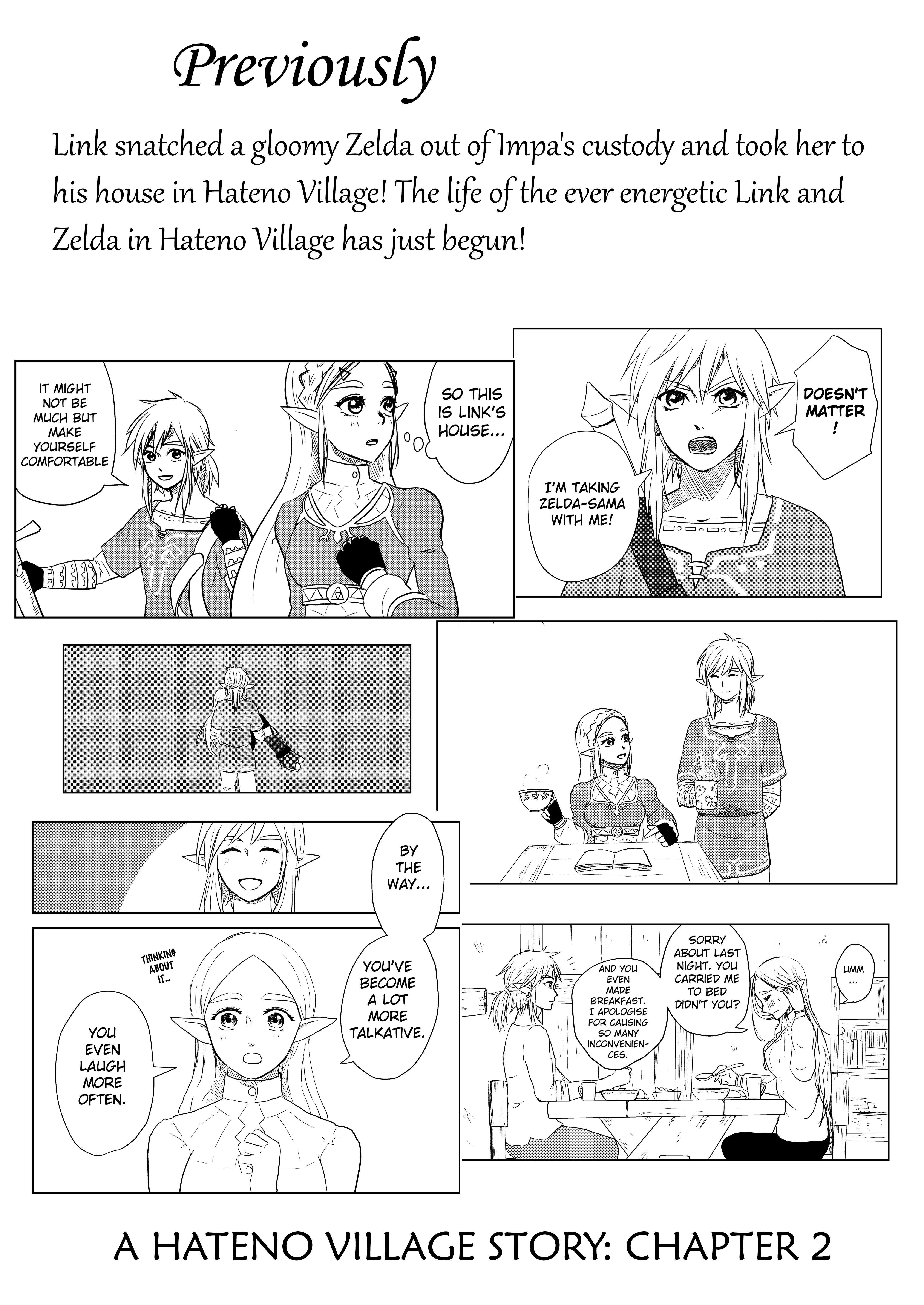 Read The Legend of Zelda- Breath of The Wild - A Hateno Village Story (Doujinshi) Manga Online