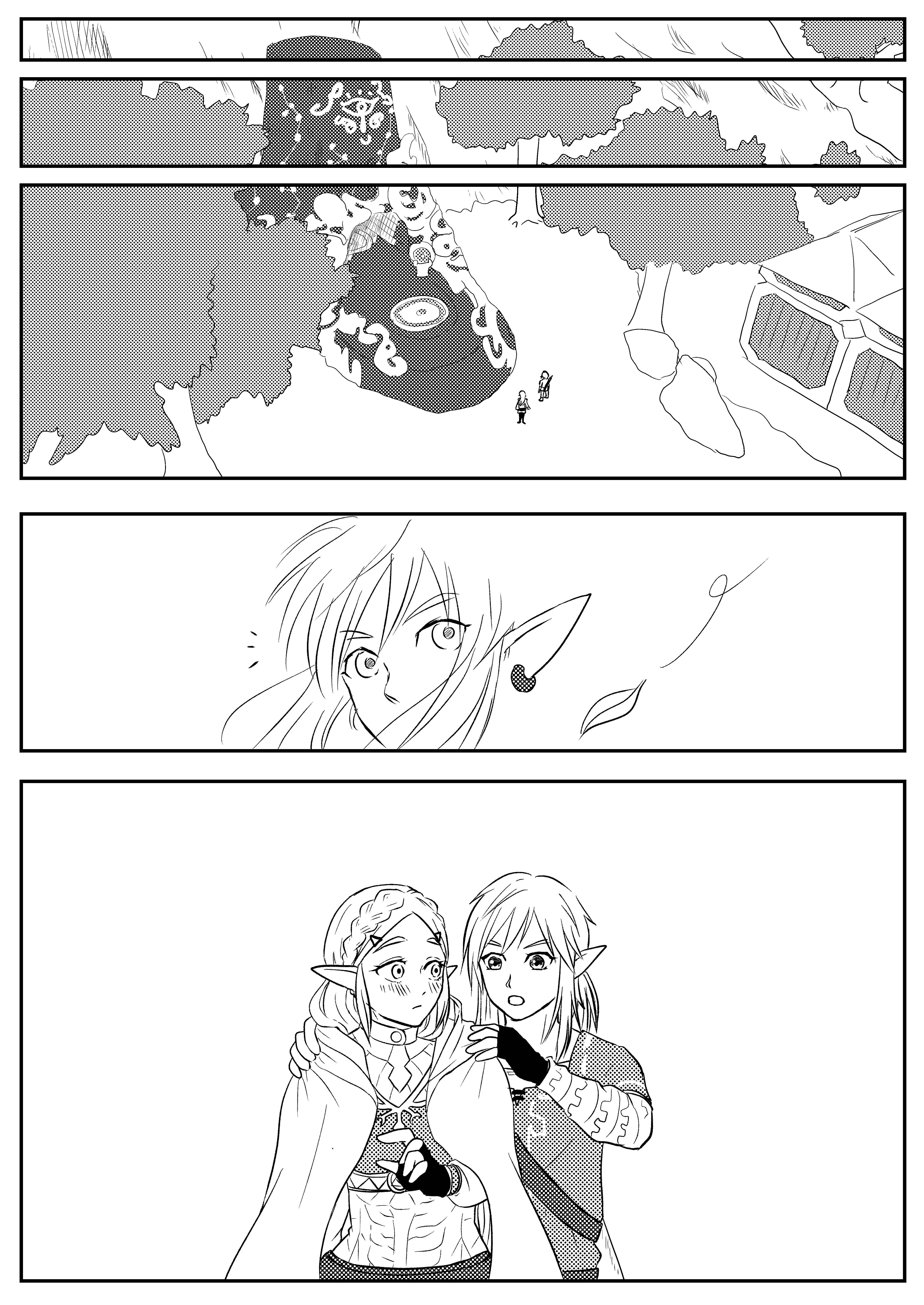 Read The Legend of Zelda- Breath of The Wild - A Hateno Village Story (Doujinshi) Manga Online