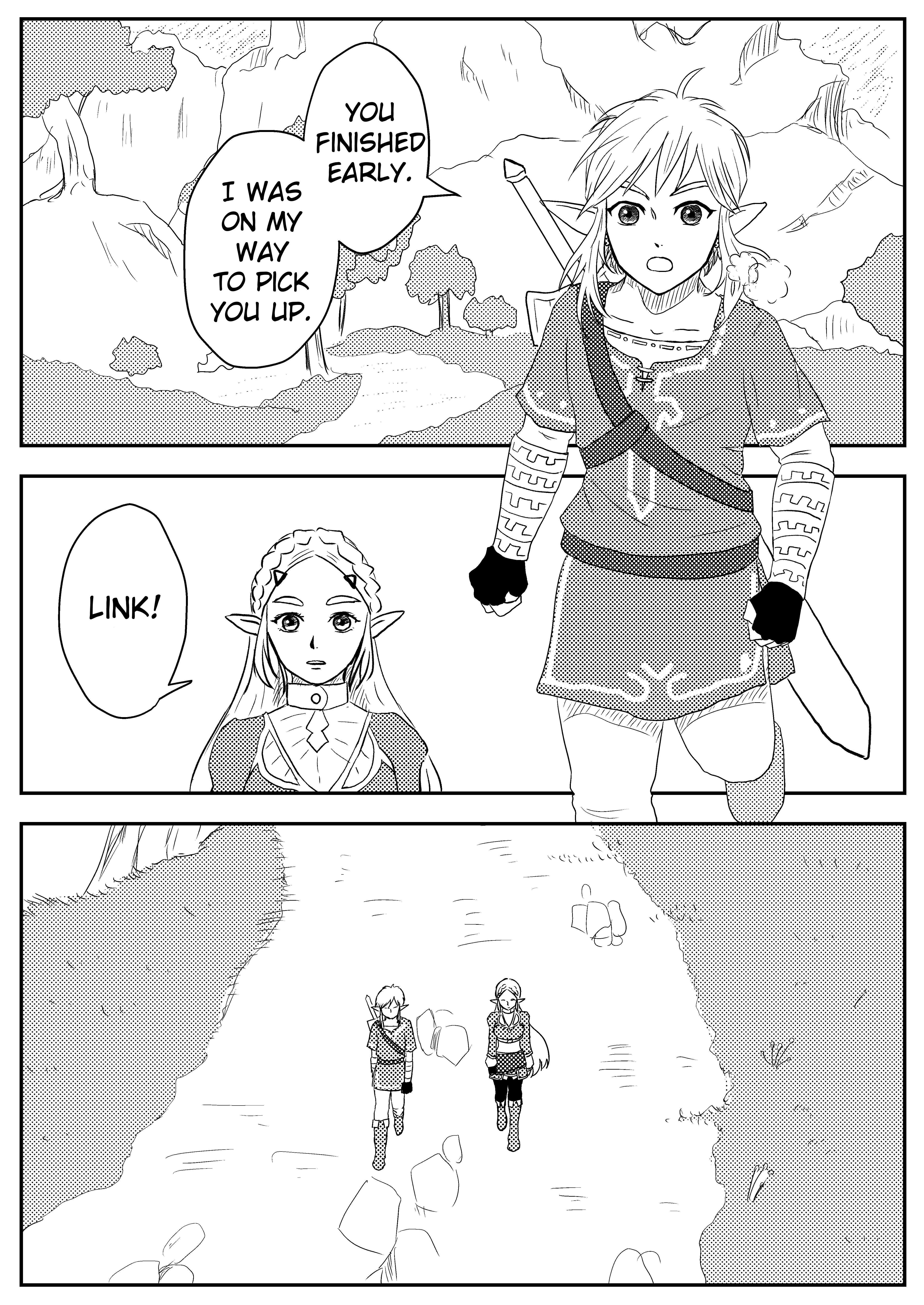 Read The Legend of Zelda- Breath of The Wild - A Hateno Village Story (Doujinshi) Manga Online